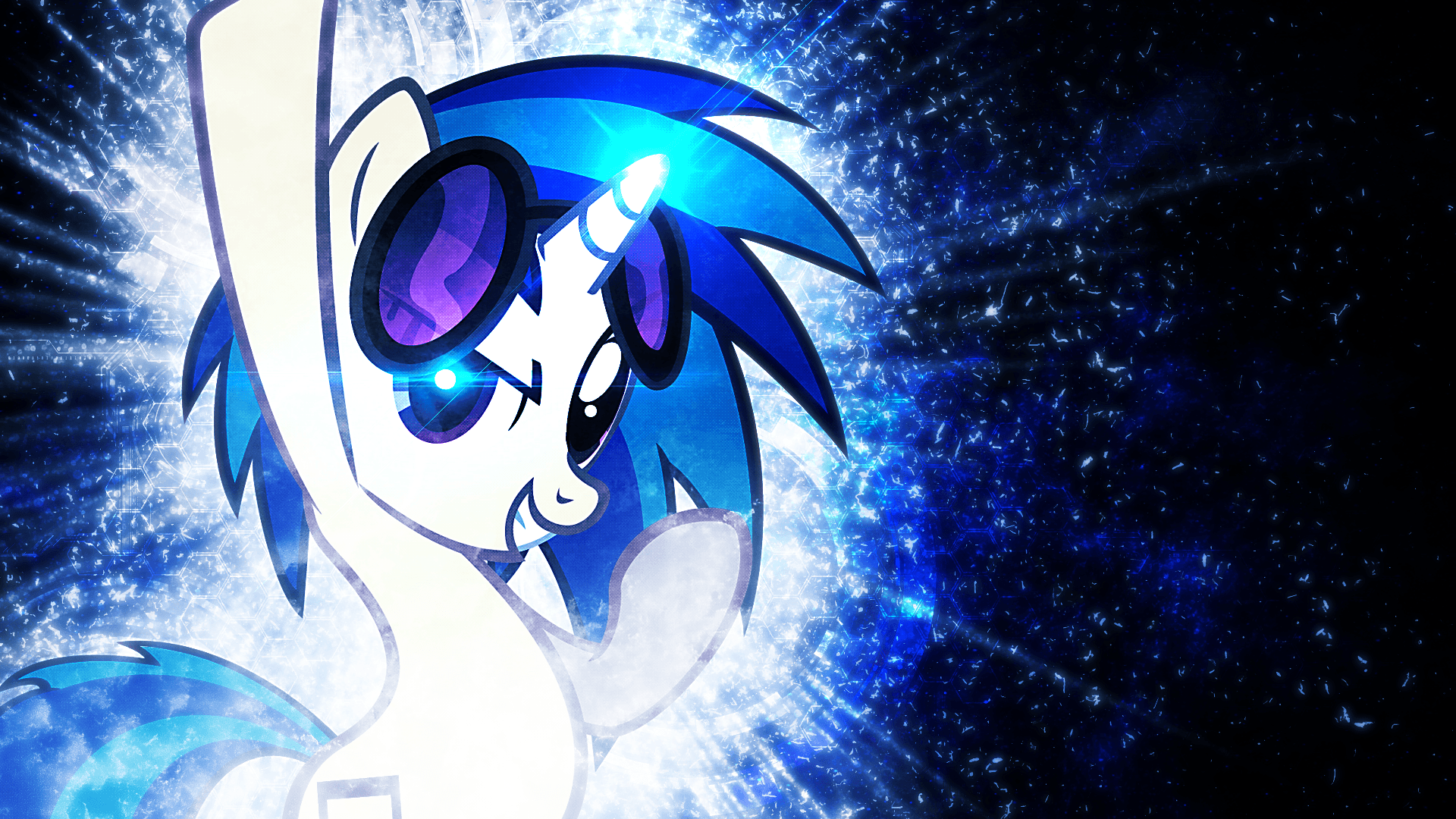 Vinyl Scratch Wallpaper By Artist-tzolkine - Wallpaper (#1452787 ...