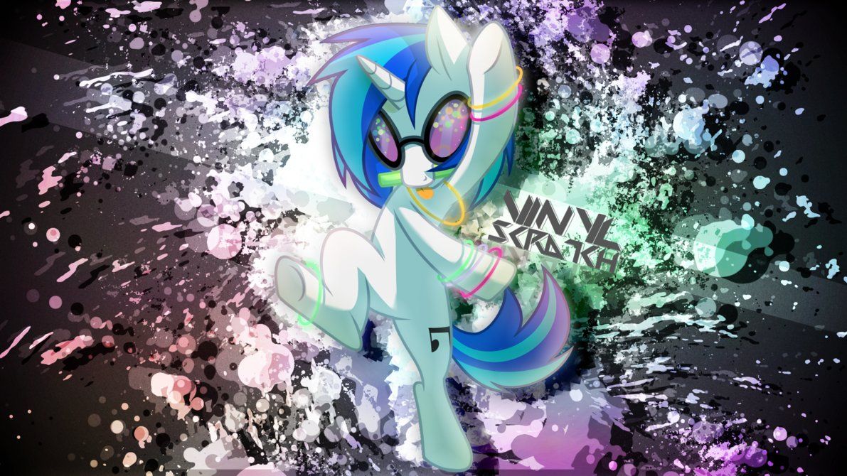 Vinyl Scratch Wallpaper By Jeremis > - Vinyl Scratch , HD Wallpaper & Backgrounds