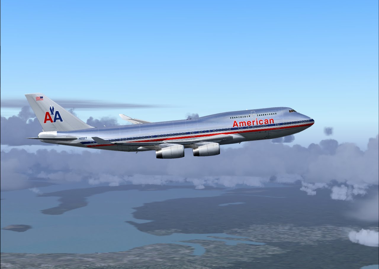 American Airlines Wallpapers - American Airlines 747 , HD Wallpaper & Backgrounds