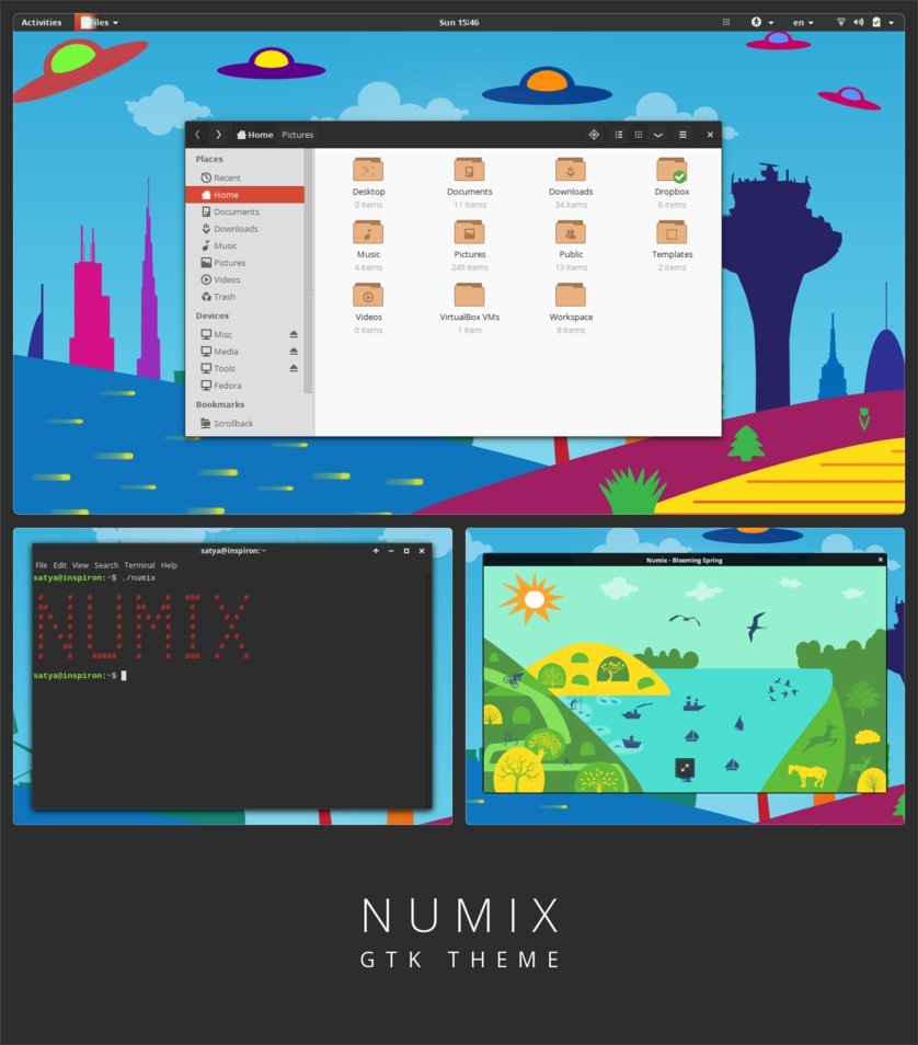 Install Numix Theme - Numix Gtk Theme Arch , HD Wallpaper & Backgrounds