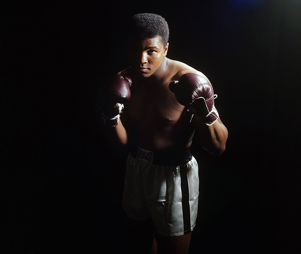 Multiple Exposure Portrait Of Muhammad Ali Demonstrating - Muhammad Ali Photo Shoot , HD Wallpaper & Backgrounds