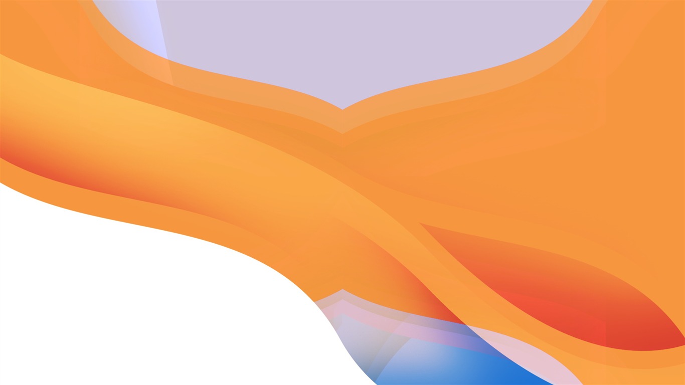Simple Orange Waves Abstract-design Desktop Wallpaper - Abstracto Lineas Naranja Png , HD Wallpaper & Backgrounds