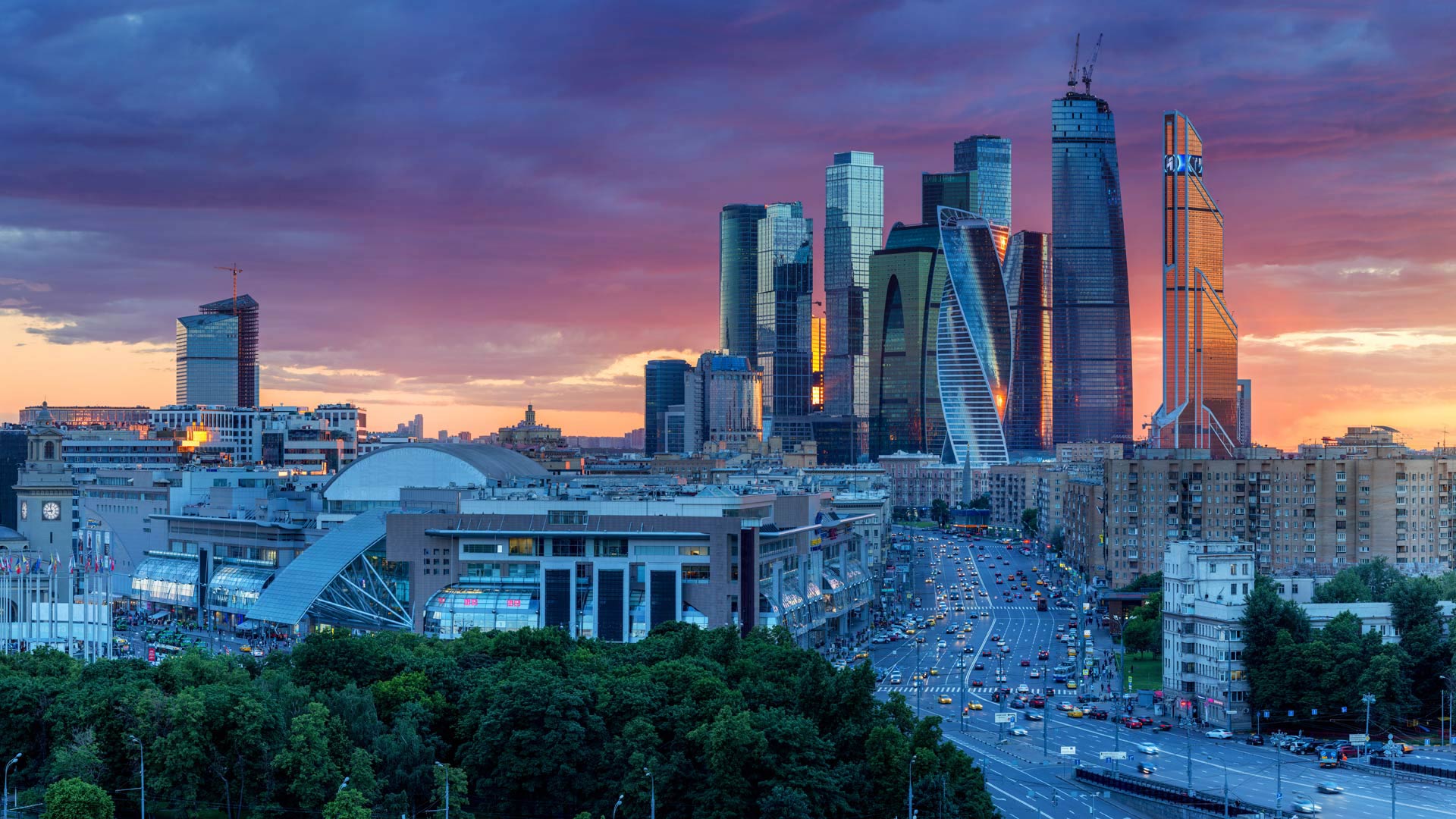 Mobile - Moscow International Business Center , HD Wallpaper & Backgrounds