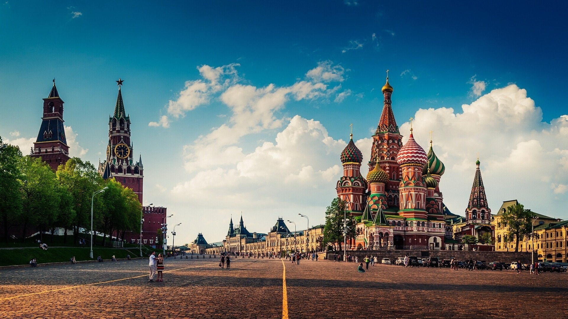 Moscow Wallpaper - Landscape Moscow , HD Wallpaper & Backgrounds