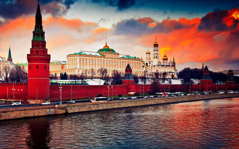 Moscow, Russia, Kremlin Wallpaper - Moscow Kremlin , HD Wallpaper & Backgrounds