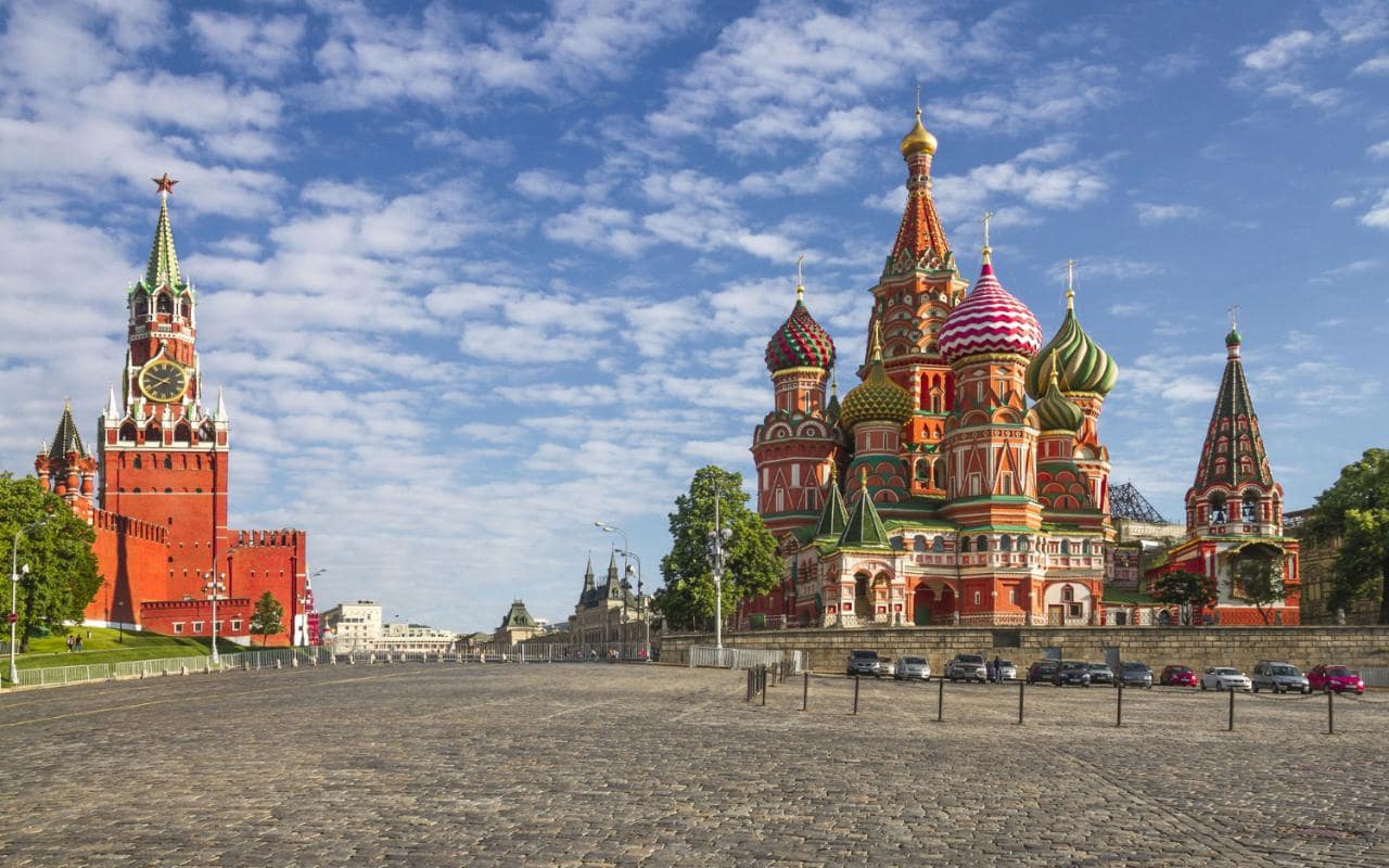 Red Square Moscow Hd Wallpaper - Saint Basil's Cathedral , HD Wallpaper & Backgrounds