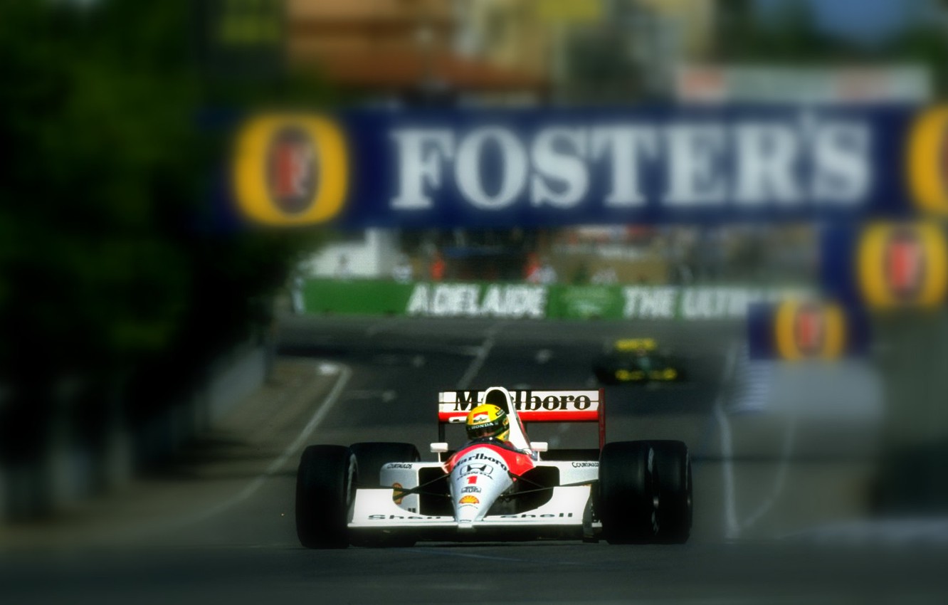 Photo Wallpaper Formula 1, The Car, Formula, Senna, - Gp Australie 1990 Senna , HD Wallpaper & Backgrounds