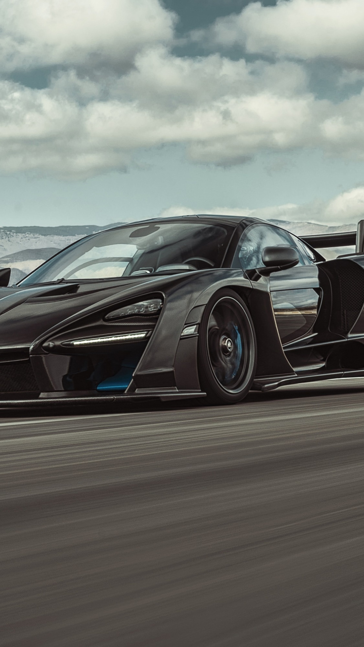 Mclaren Senna, Black, Sports Car, Wallpaper - Mclaren Senna 4k , HD Wallpaper & Backgrounds