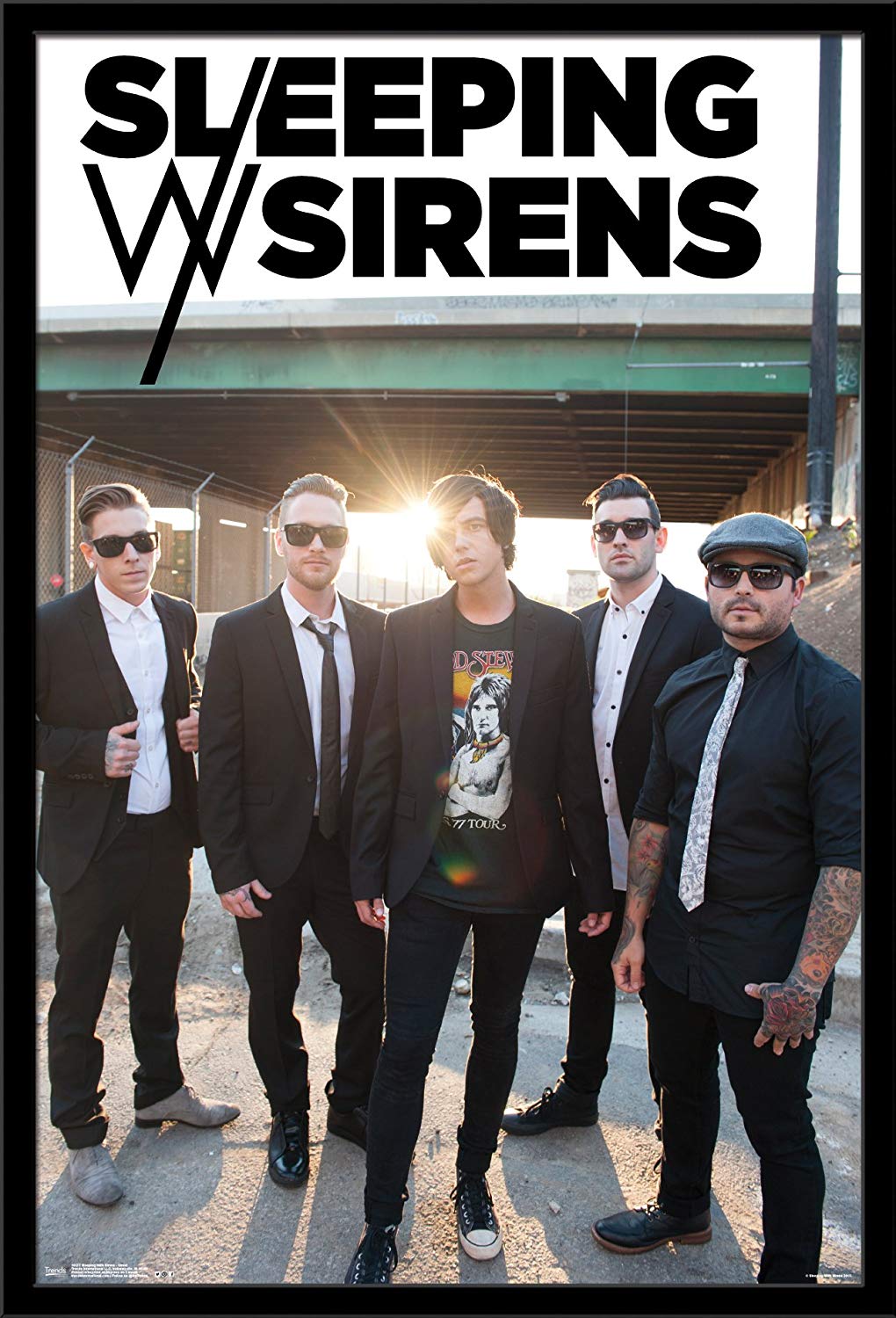 Trends International Sleeping With Sirens Street Wall Logo De Trends International Sleeping With Sirens Street Wall Logo De