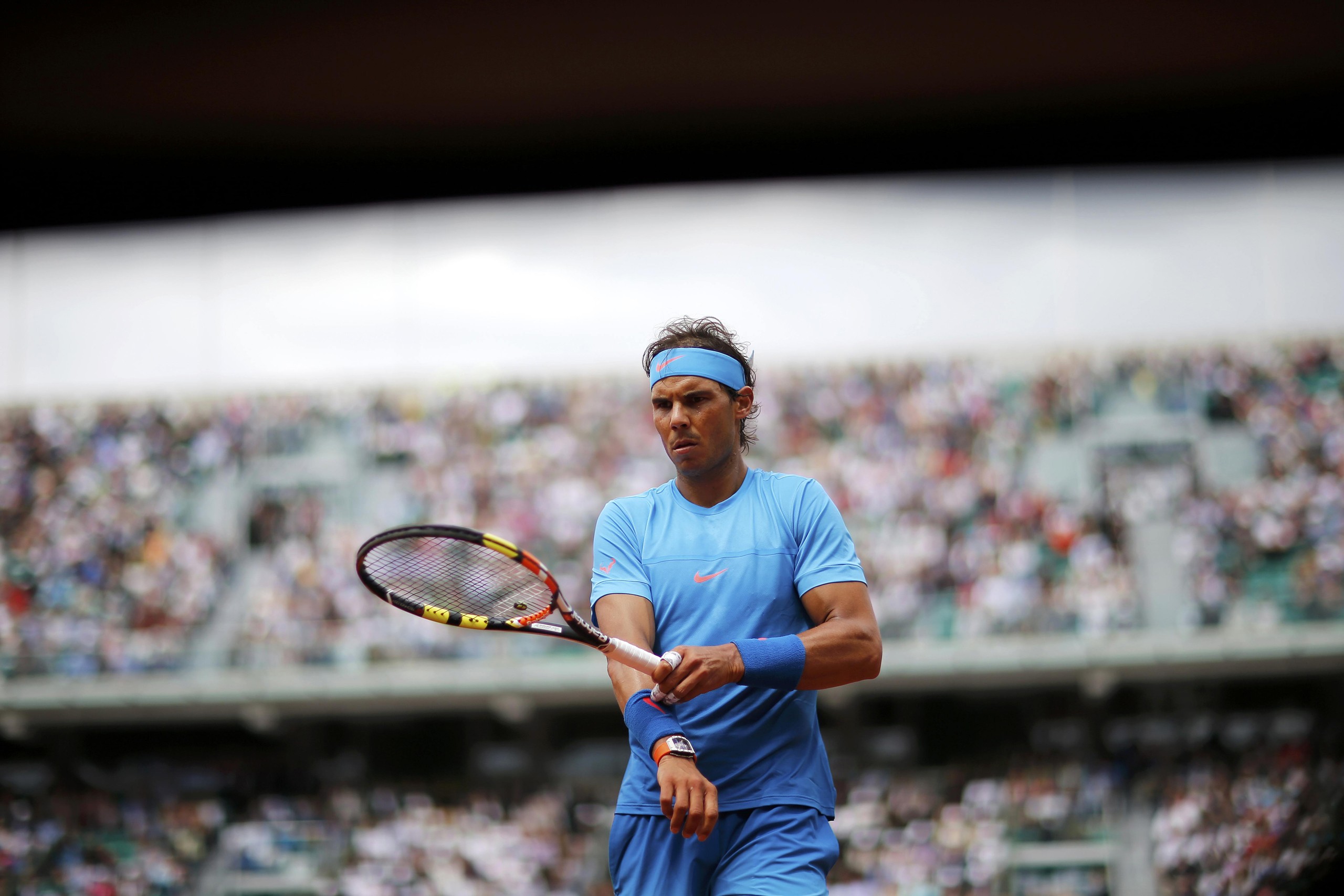 Rafael Nadal Hd Wallpapers - Rafael Nadal On Court , HD Wallpaper & Backgrounds