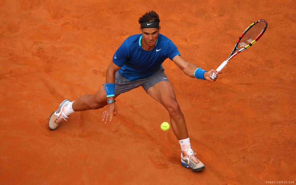 Rafael Nadal In French Open 2014 Wallpaper - Soft Tennis , HD Wallpaper & Backgrounds