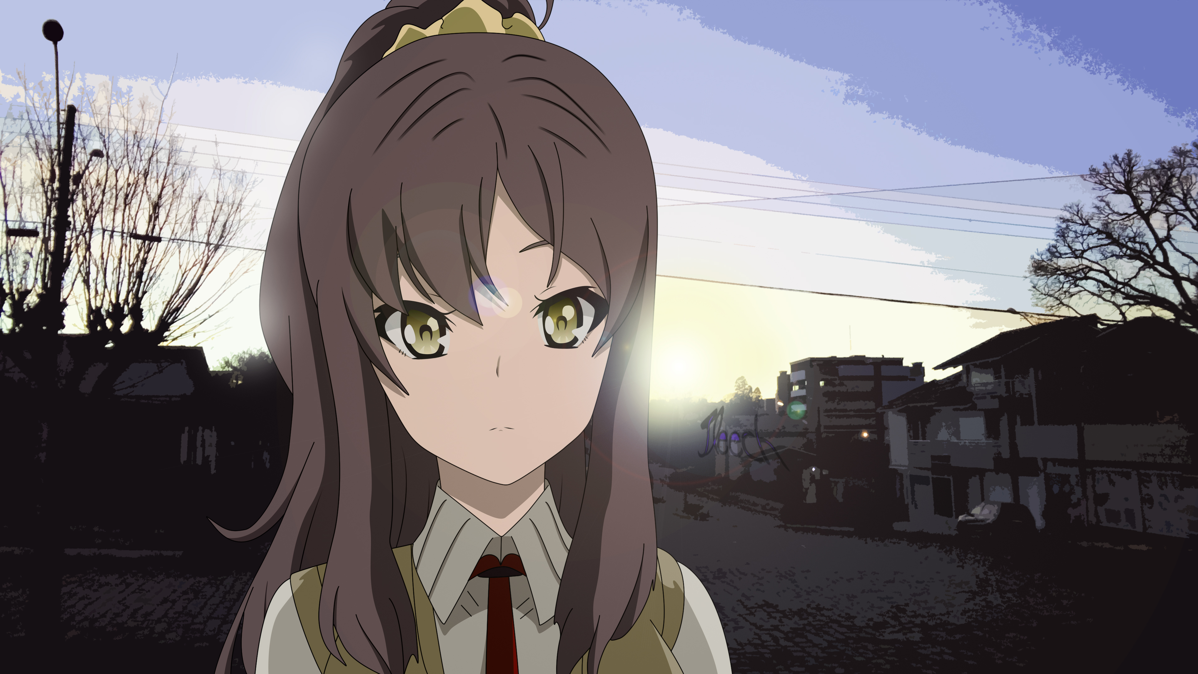 Rascal Does Not Dream Of Bunny Girl Senpai, Anime, - Rascal Does Not Dream Of Bunny Girl Senpai , HD Wallpaper & Backgrounds