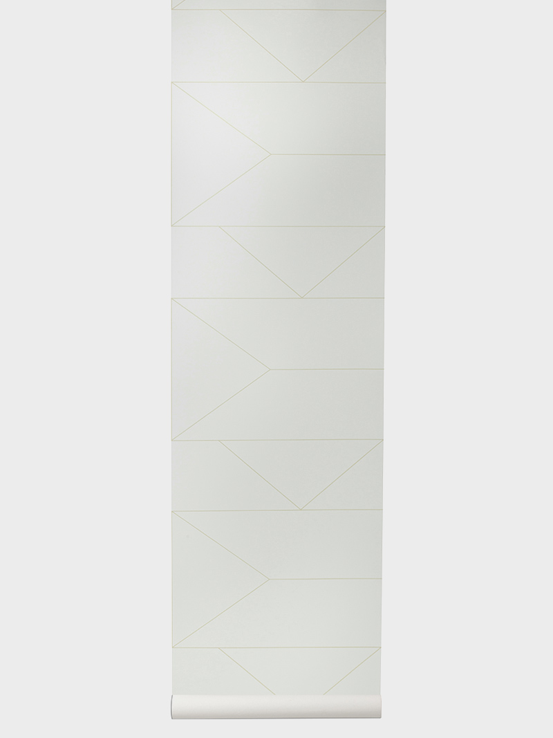 Lines Wallpaper - Off-white - Ferm Living Lines Wallpaper Off White , HD Wallpaper & Backgrounds