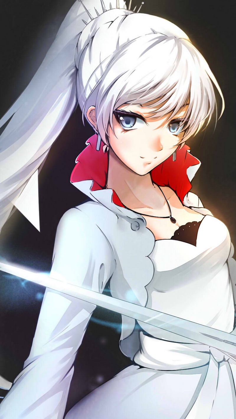 Wallpaper Rwby, Weiss Schnee, Girl, Sword - Weiss Schnee Wallpaper Hd , HD Wallpaper & Backgrounds