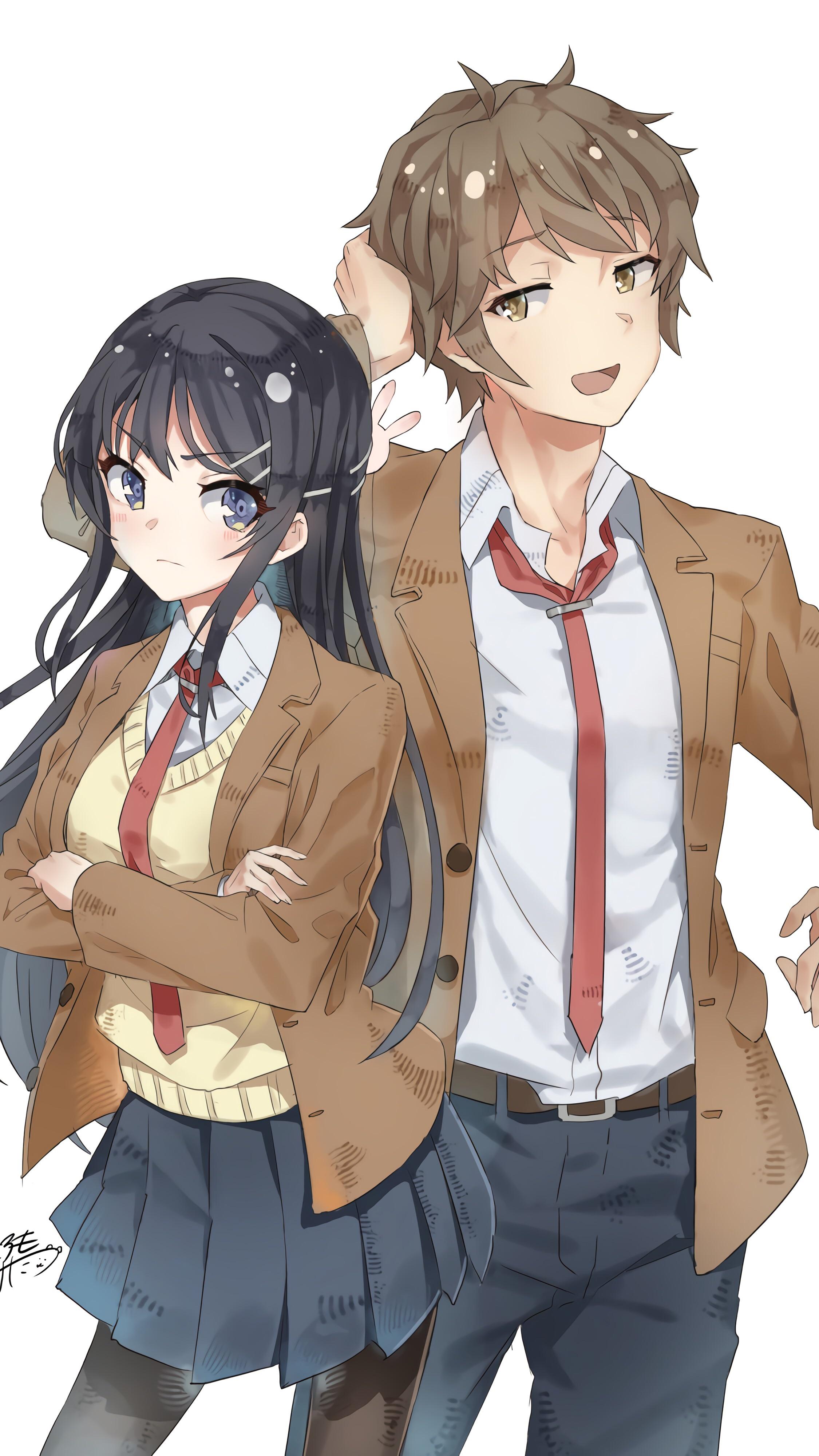 Mobilemai Sakurajima - Seishun Buta Yarou Wa Bunny Girl Senpai No Yume Wo , HD Wallpaper & Backgrounds