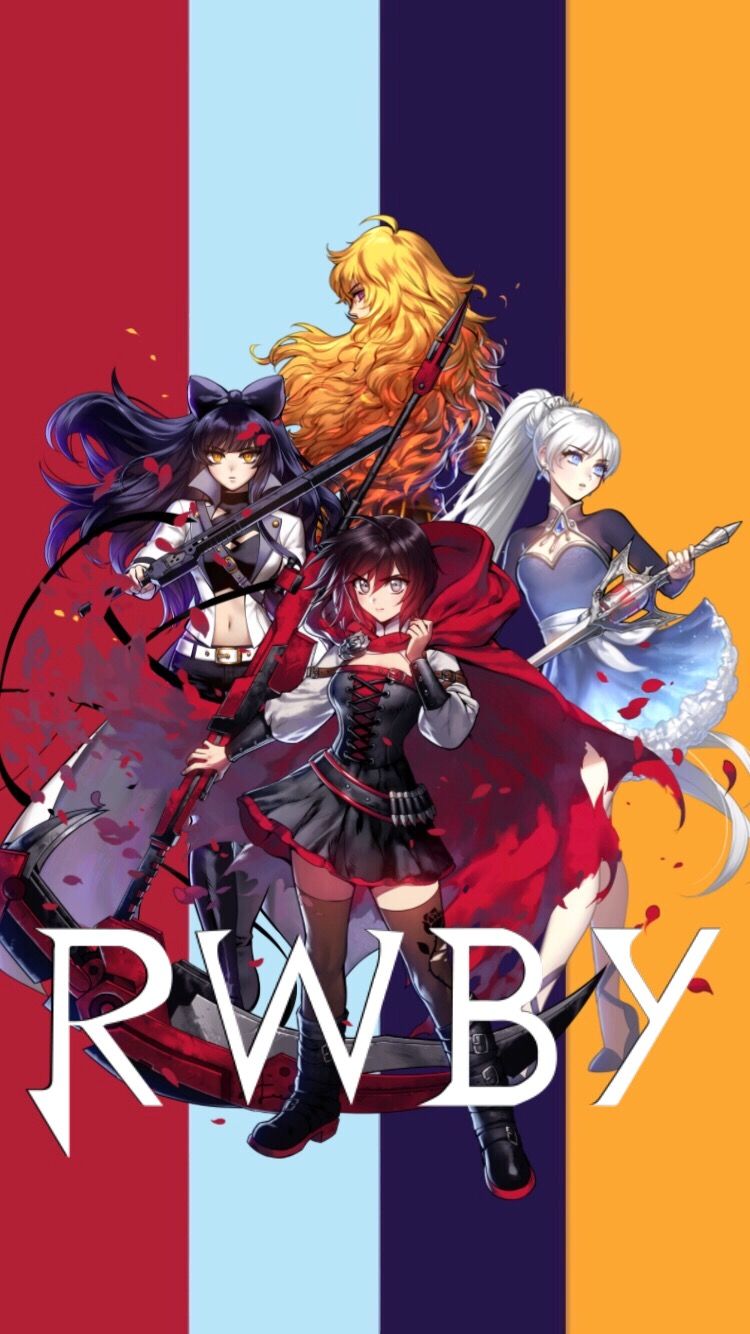 Rwby Iphone Wallpaper, Made Some Improvements After - Anime Wallpaper Phone Rwby , HD Wallpaper & Backgrounds