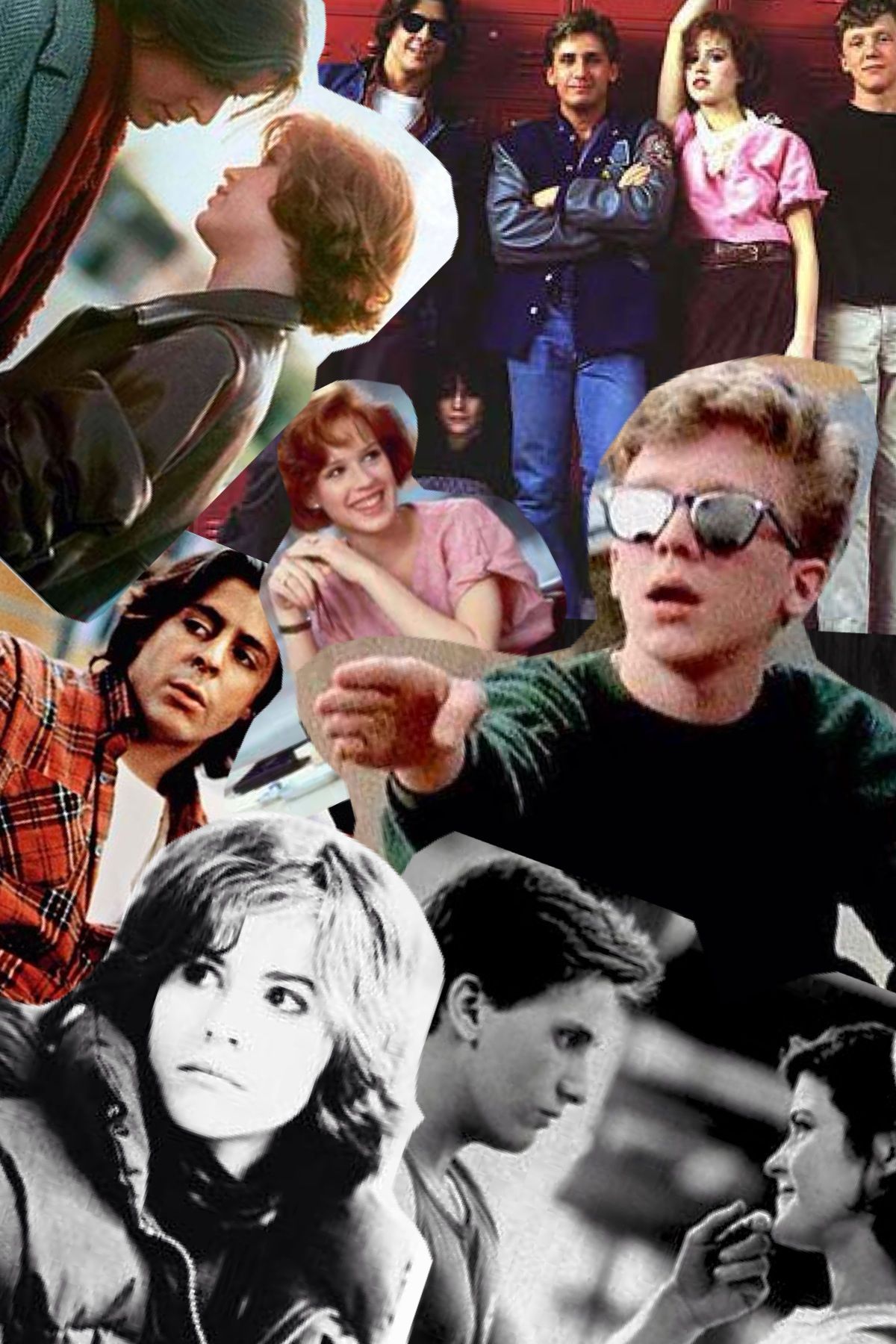 The Breakfast Club Collage Haha - Breakfast Club Wallpaper Iphone , HD Wallpaper & Backgrounds