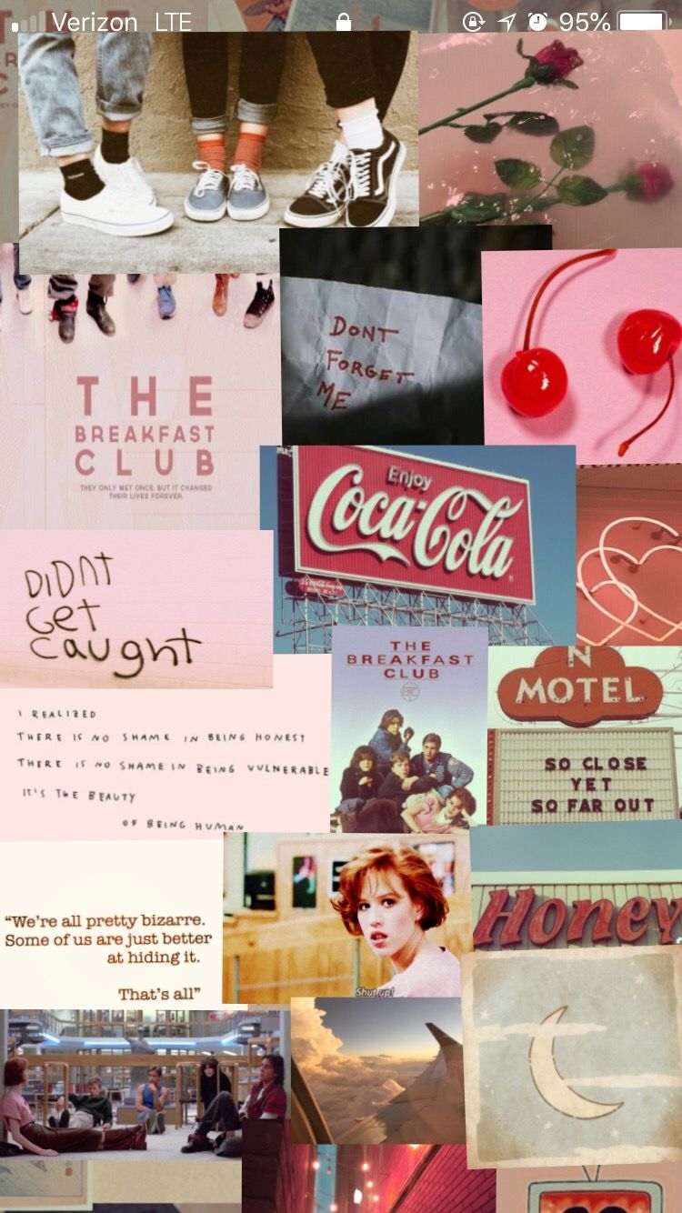 The Breakfast Club Aesthetics <3 - Aesthetic The Breakfast Club Background , HD Wallpaper & Backgrounds