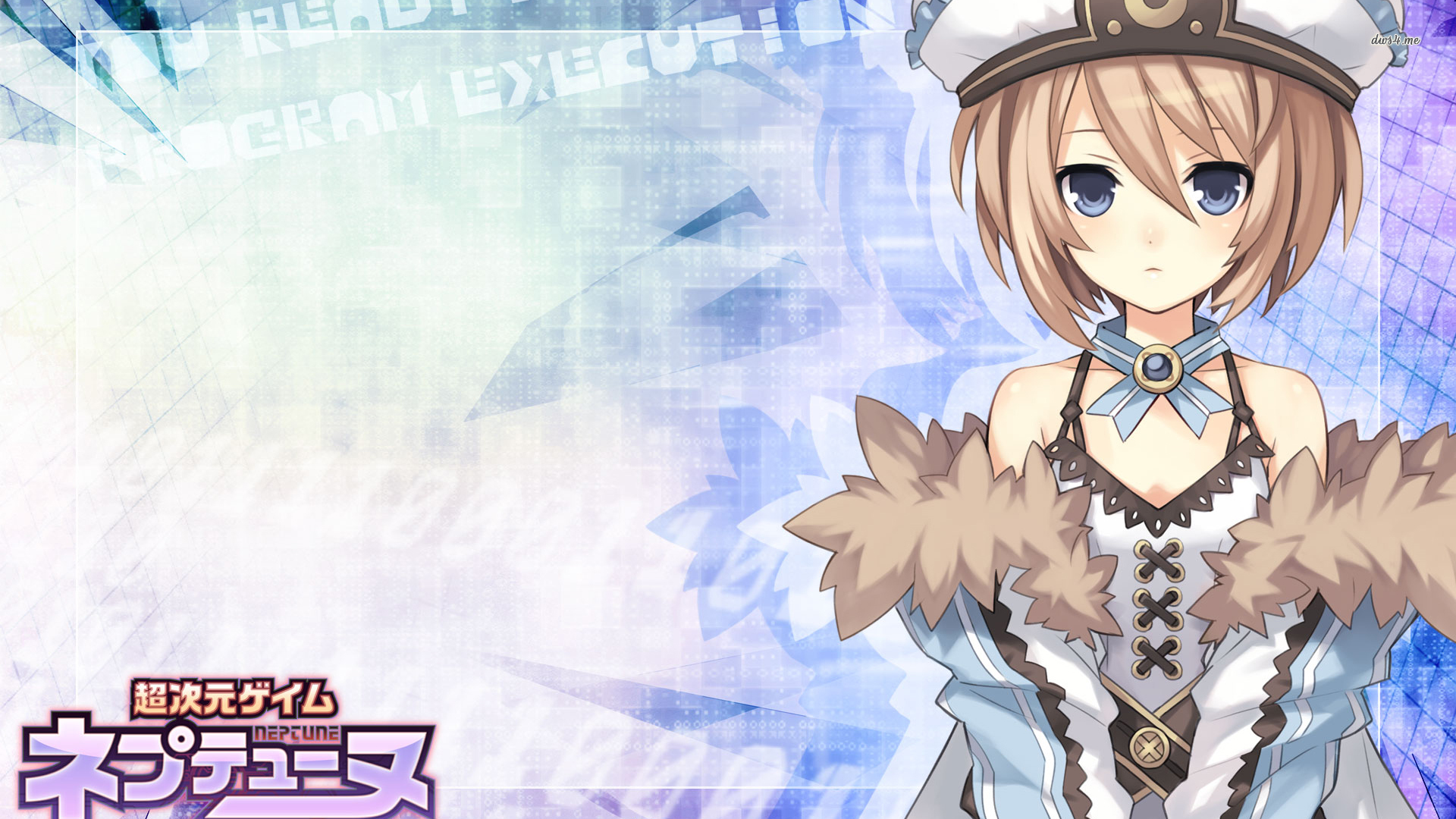 Hyperdimension Neptunia Wallpaper - Blanc Hyperdimension Neptunia , HD Wallpaper & Backgrounds