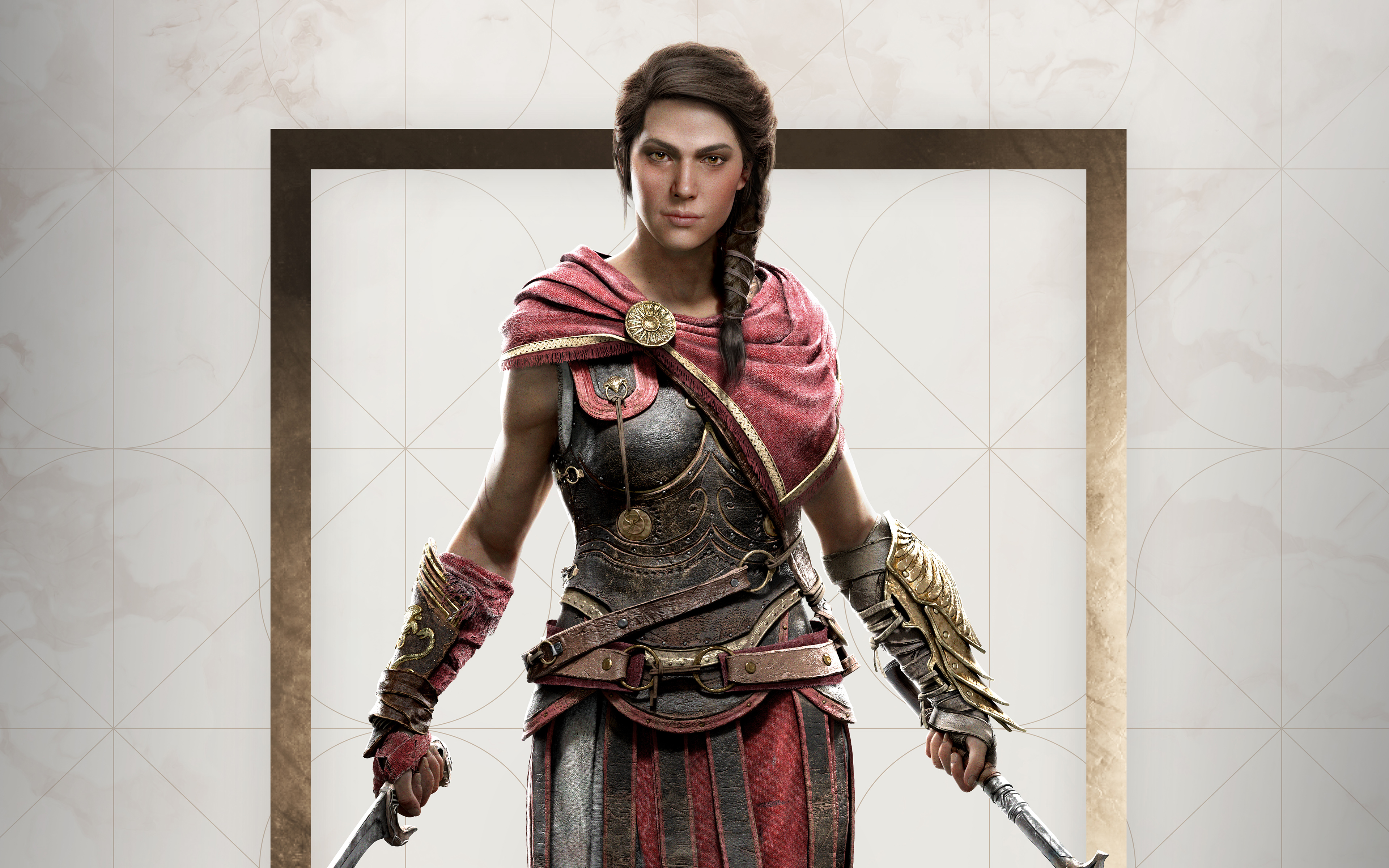Kassandra, Assassin's Creed Odyssey, E3 2018 Wallpaper - Assassins Creed Odyssey Kassandra , HD Wallpaper & Backgrounds