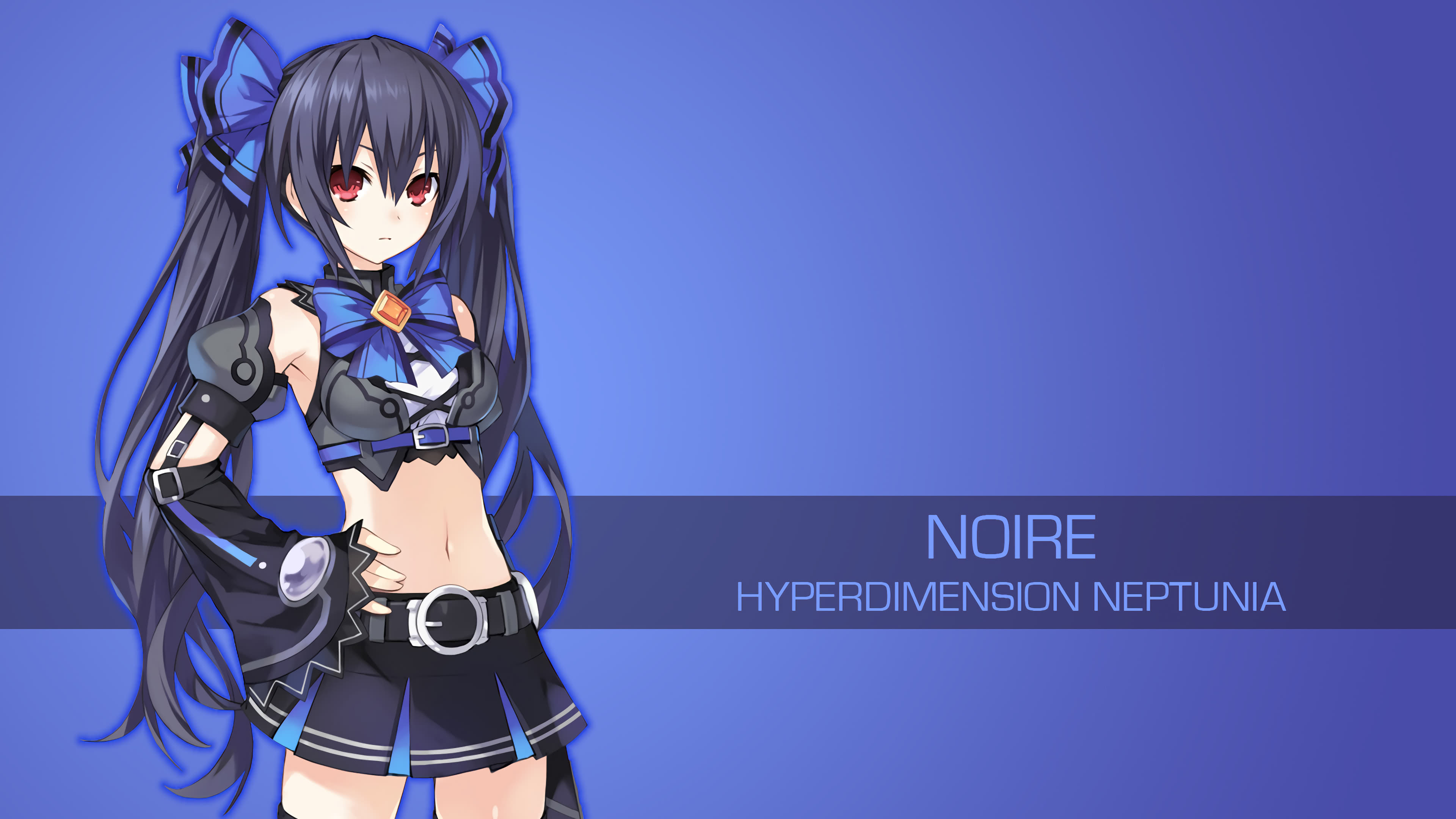 Related Images - Hyperdimension Neptunia Noire , HD Wallpaper & Backgrounds