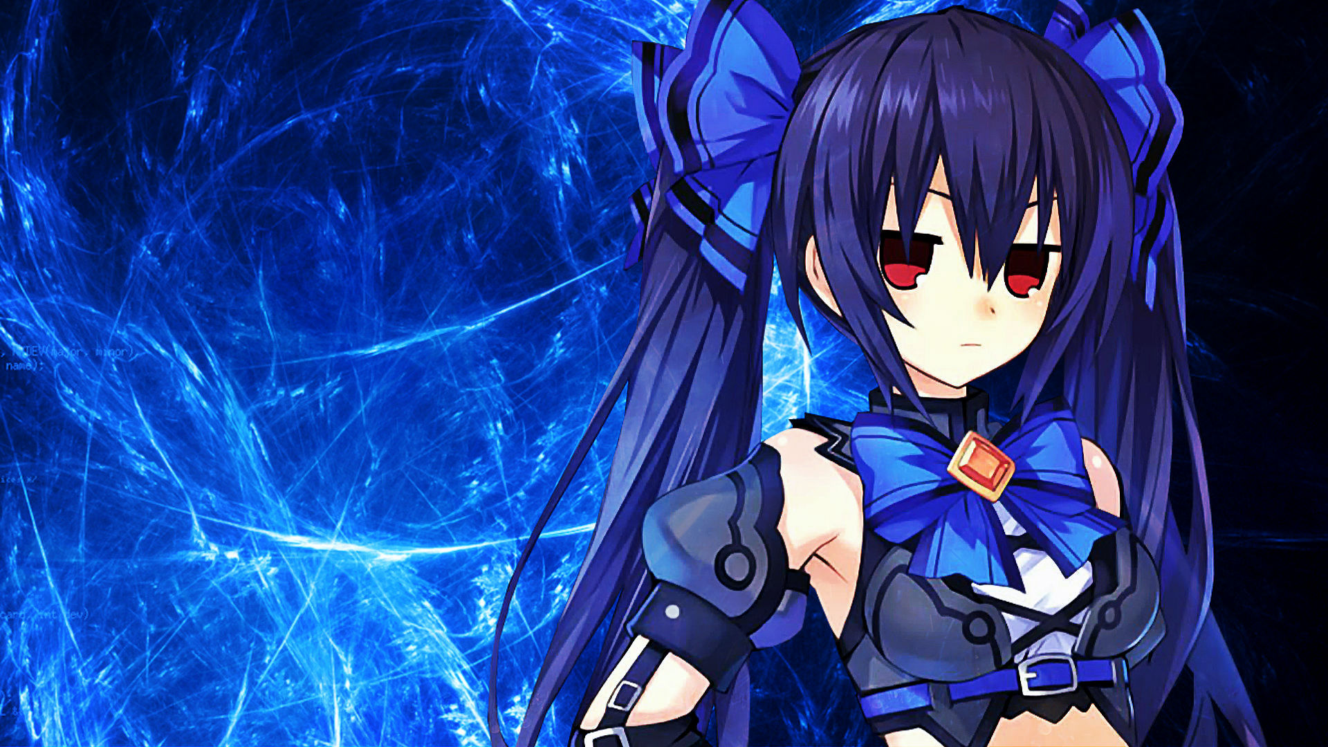 Hyperdimension Neptunia Hd Wallpaper - Hyperdimension Neptunia Noire , HD Wallpaper & Backgrounds