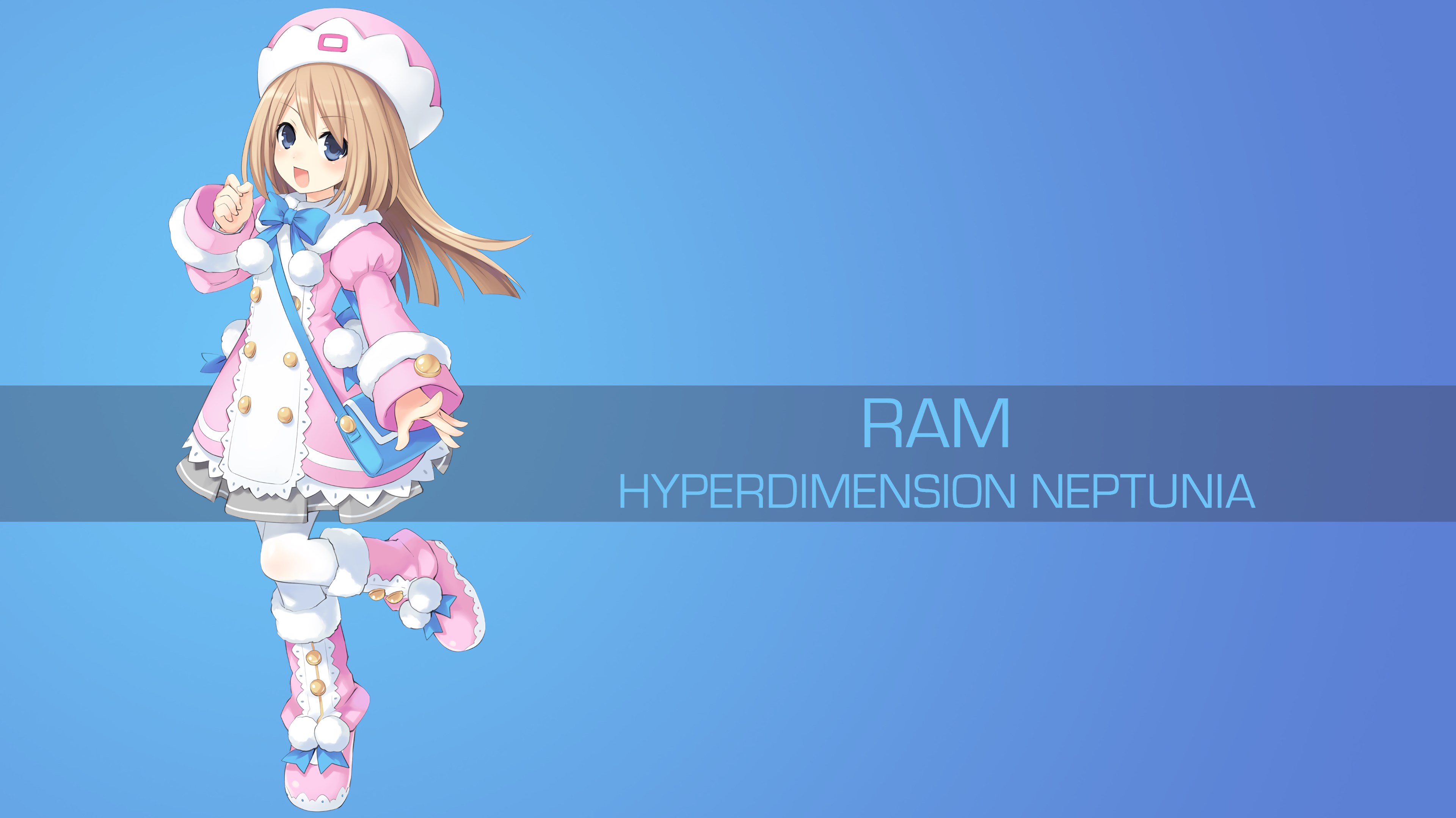 Hyperdimension Neptunia 4k Ultra Hd Wallpaper - Hyperdimension Neptunia Rom , HD Wallpaper & Backgrounds