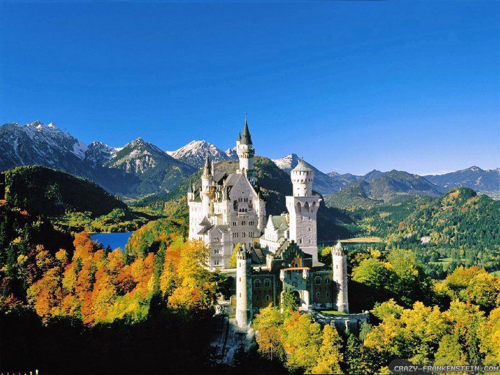 Neuschwanstein Castle Hd Wallpapers - Wonders Of The World Germany , HD Wallpaper & Backgrounds