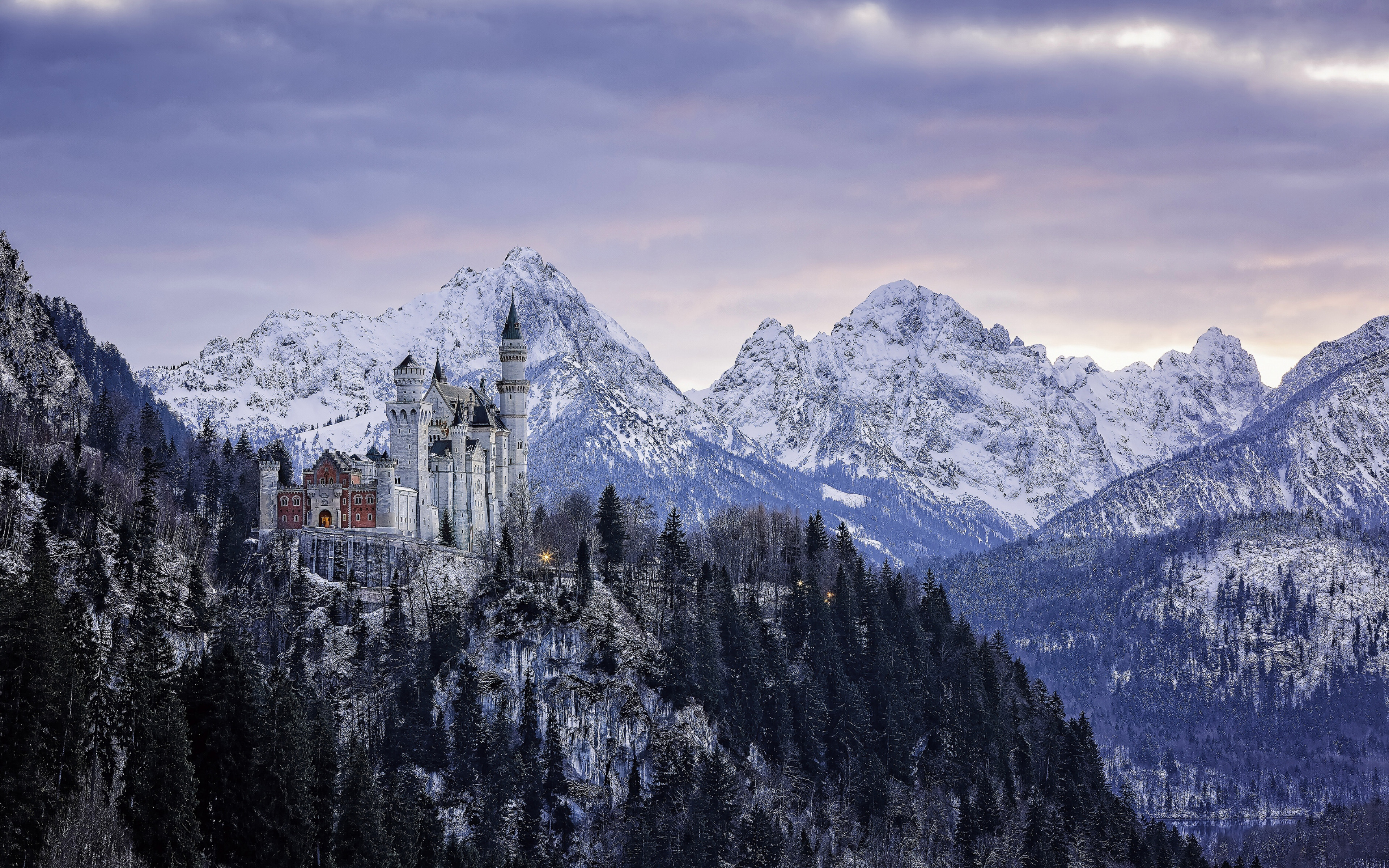 Download Original Resolution - Germany Castle In The Mountains , HD Wallpaper & Backgrounds