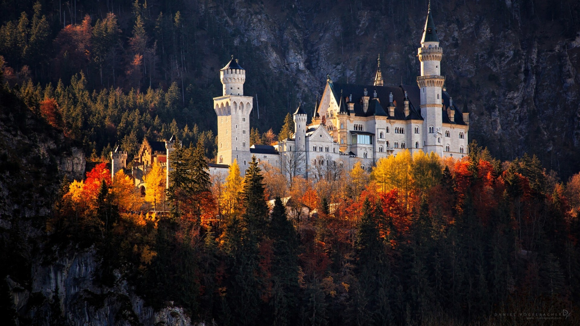 Landscape Portrait - Neuschwanstein Castle German 4k , HD Wallpaper & Backgrounds