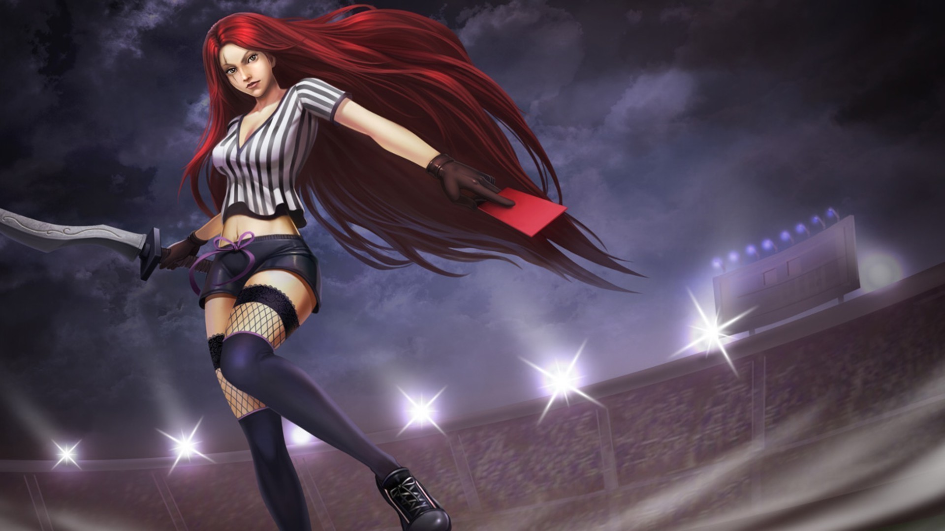 Katarina Lol Wallpaper - League Of Legends , HD Wallpaper & Backgrounds