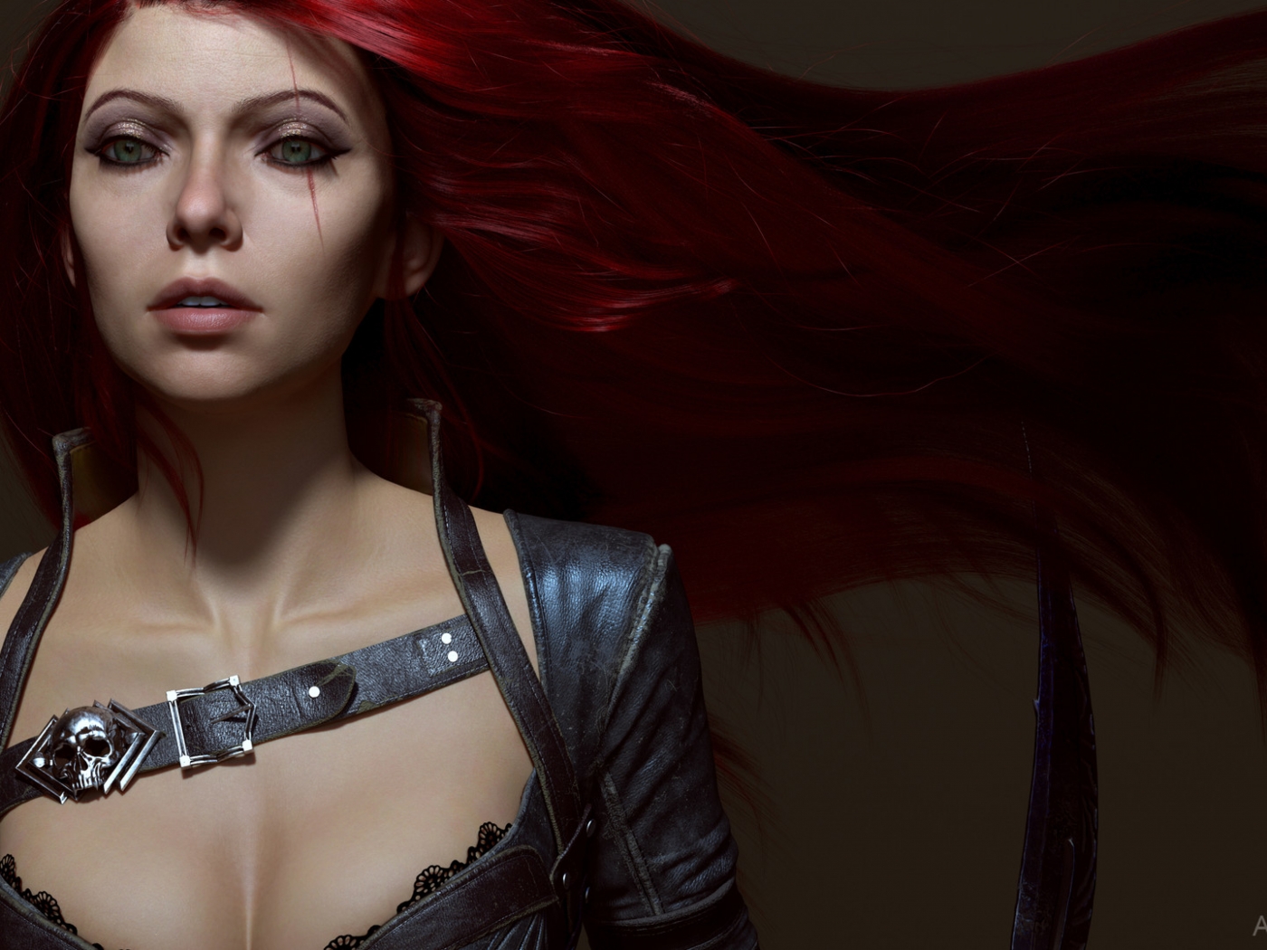 Other Dimensions Of This Wallpaper - Katarina League Of Legends Look , HD Wallpaper & Backgrounds