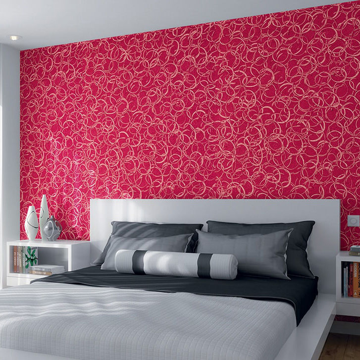 Decorative Coating / Interior / For Walls / Water-based - Wall Painting Designs For Bedroom , HD Wallpaper & Backgrounds