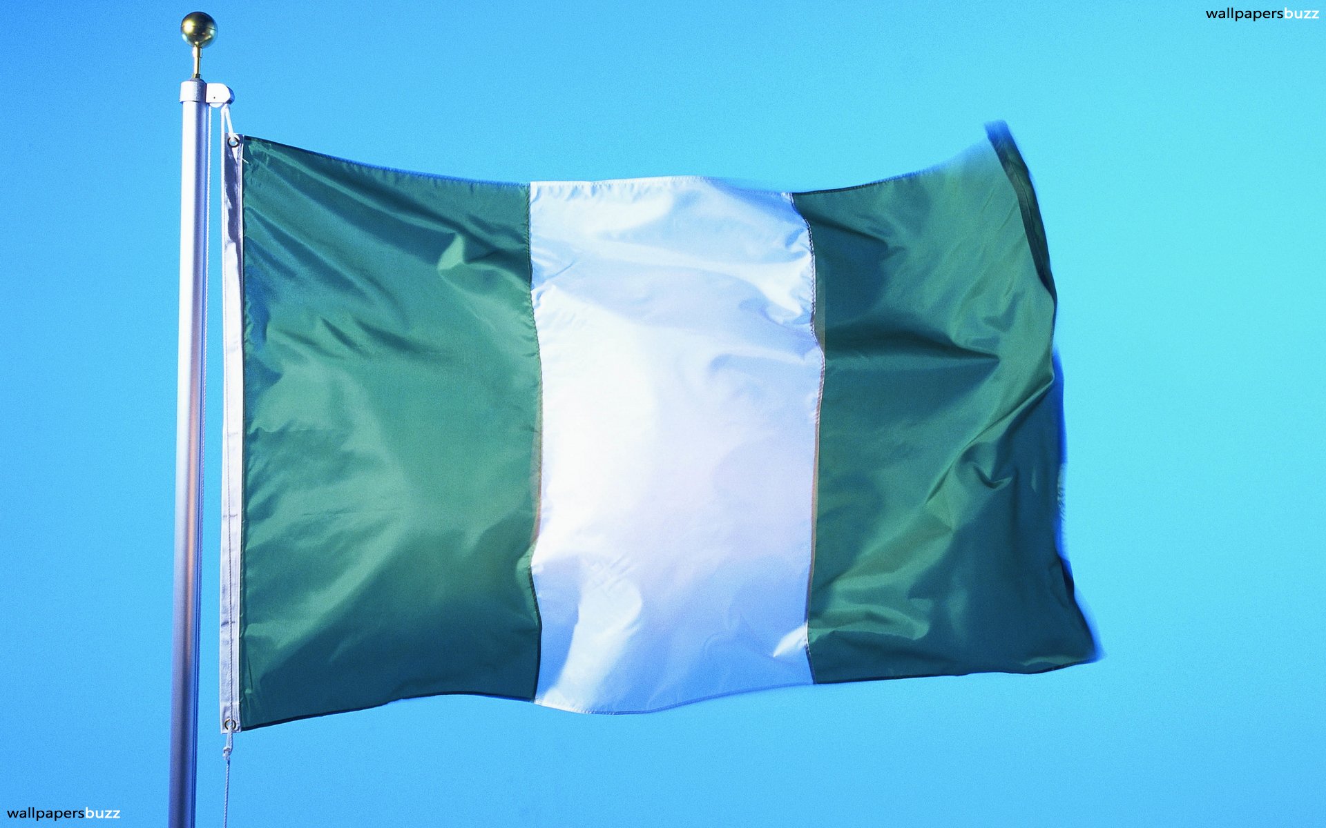 Flag Of Nigeria , HD Wallpaper & Backgrounds