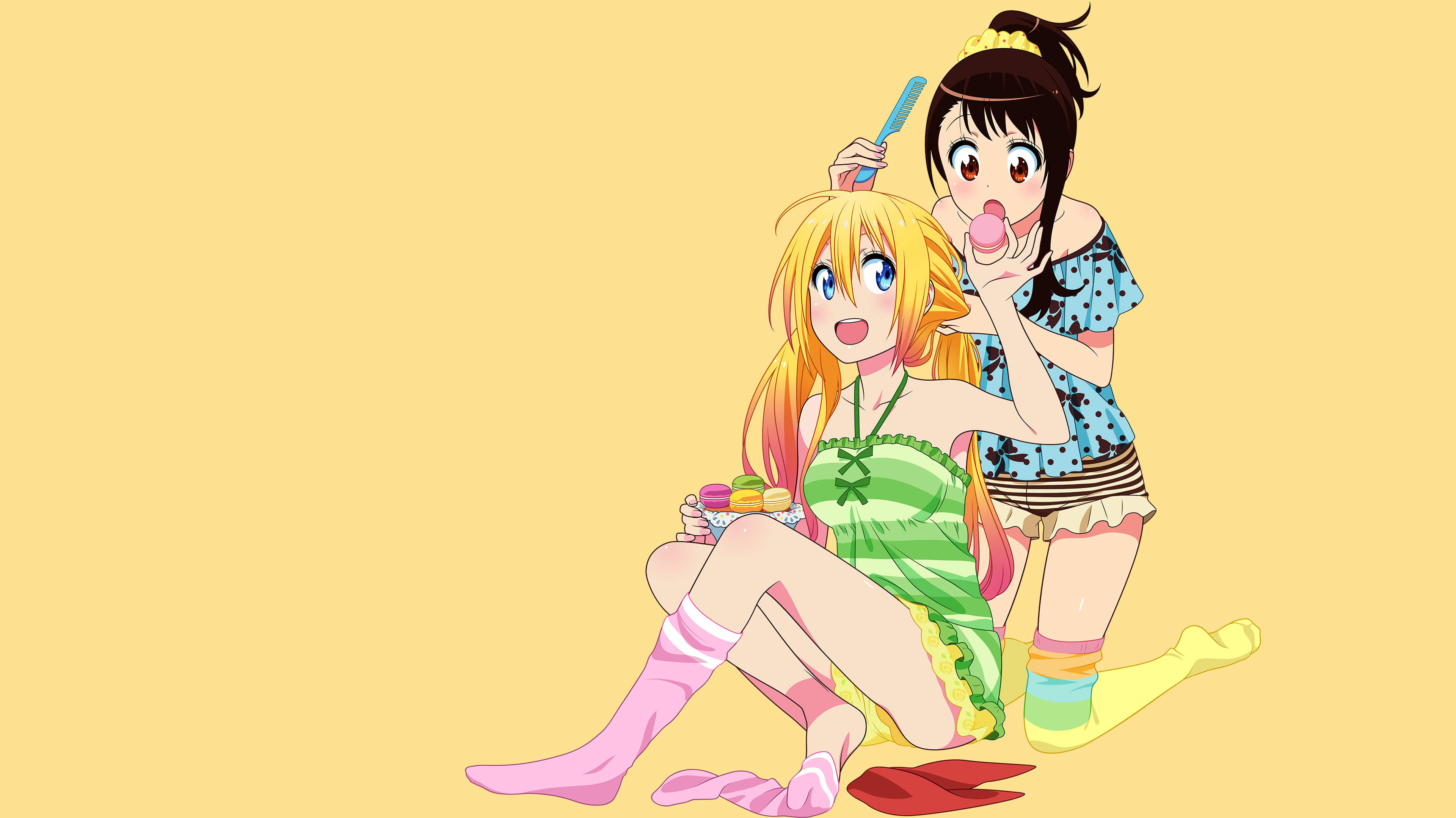 Categories - Chitoge And Onodera Png , HD Wallpaper & Backgrounds