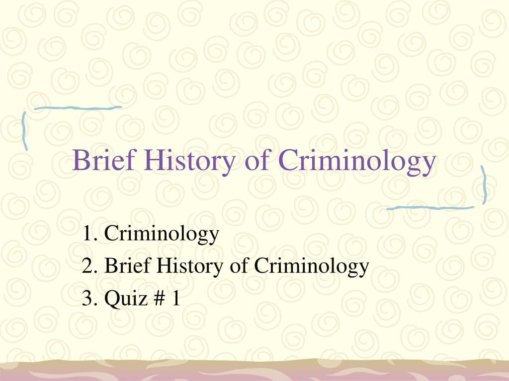 Brief History Of Criminology L - Circle , HD Wallpaper & Backgrounds