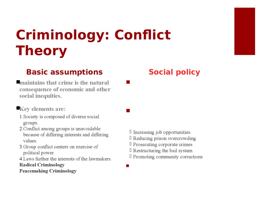 Conflict Theory - Group Conflict Theory Criminology , HD Wallpaper & Backgrounds
