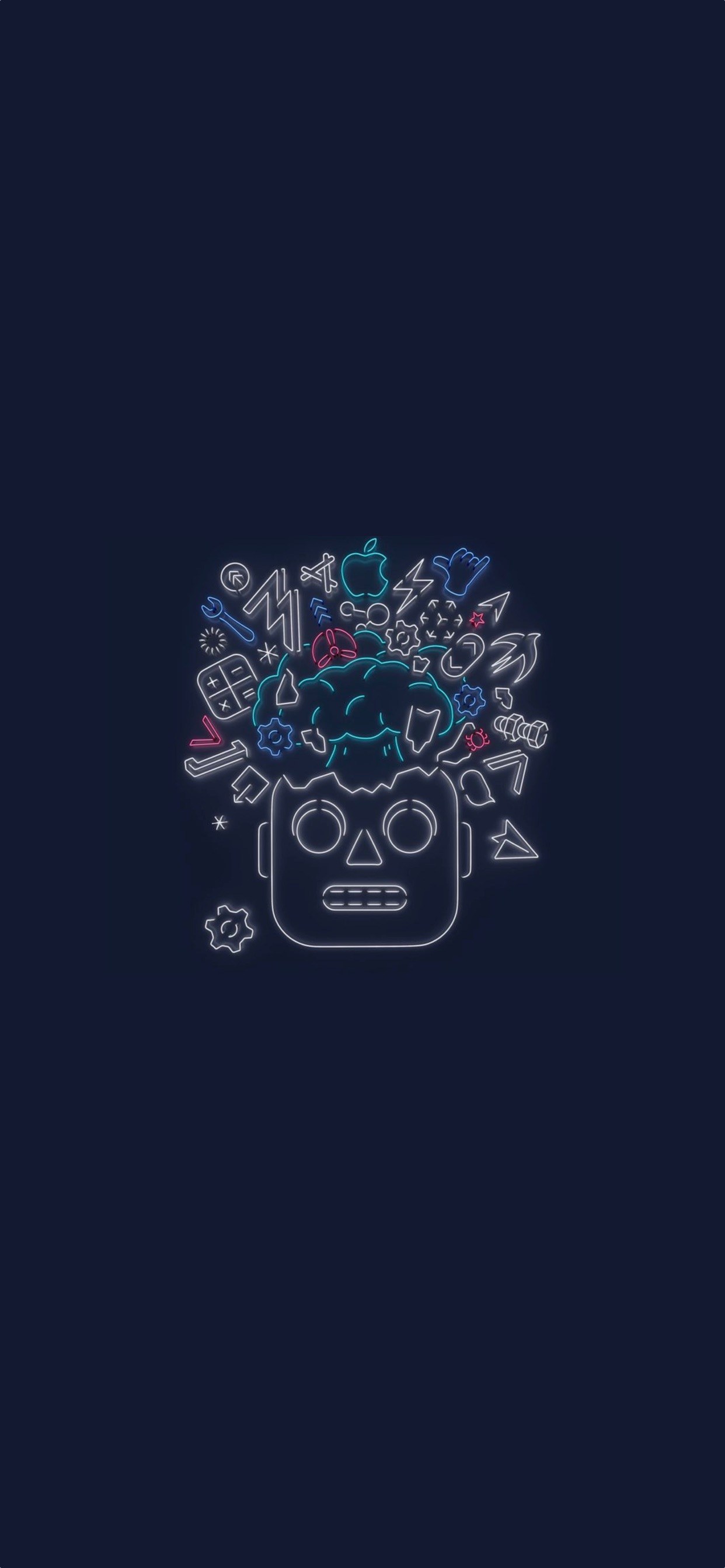 Wwdc 2019 Iphone Wallpaper Without Tagline - Illustration , HD Wallpaper & Backgrounds