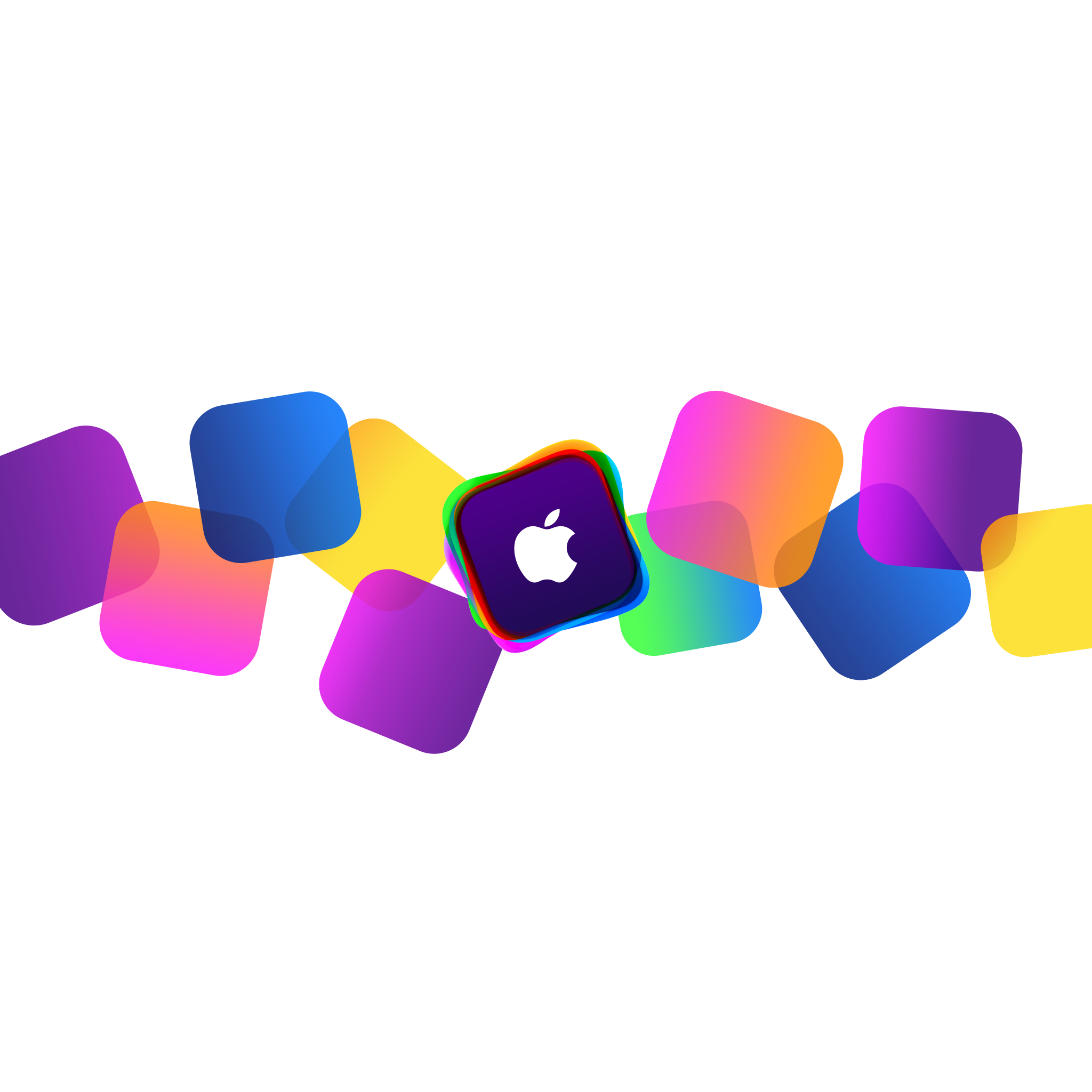 Get Hype For Wwdc 2013 With These Colorful Wallpapers - Apple Mac , HD Wallpaper & Backgrounds