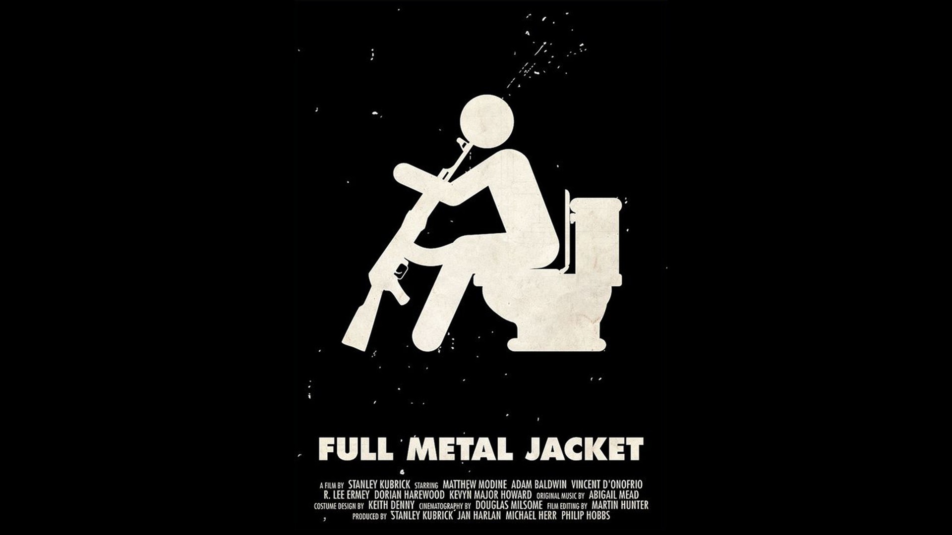 Full Metal Jacket Movie Hd Wallpaper - Full Metal Jacket Art , HD Wallpaper & Backgrounds