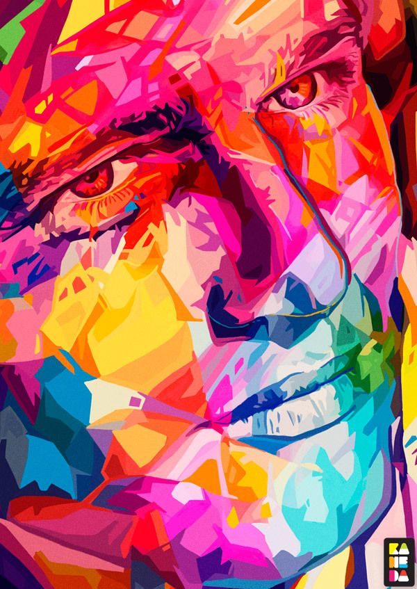 Kuvva For Mac Refreshing Wallpapers Pinterest - Colorful Celebrity Paintings , HD Wallpaper & Backgrounds