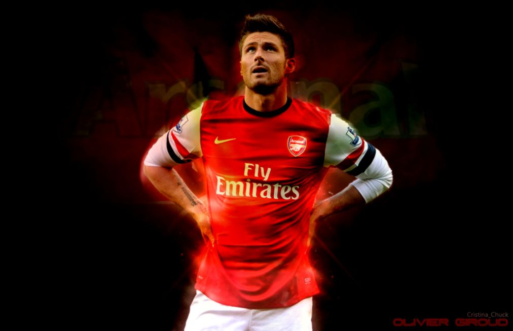 Olivier Giroud Wallpapers Hd - Arsenal , HD Wallpaper & Backgrounds