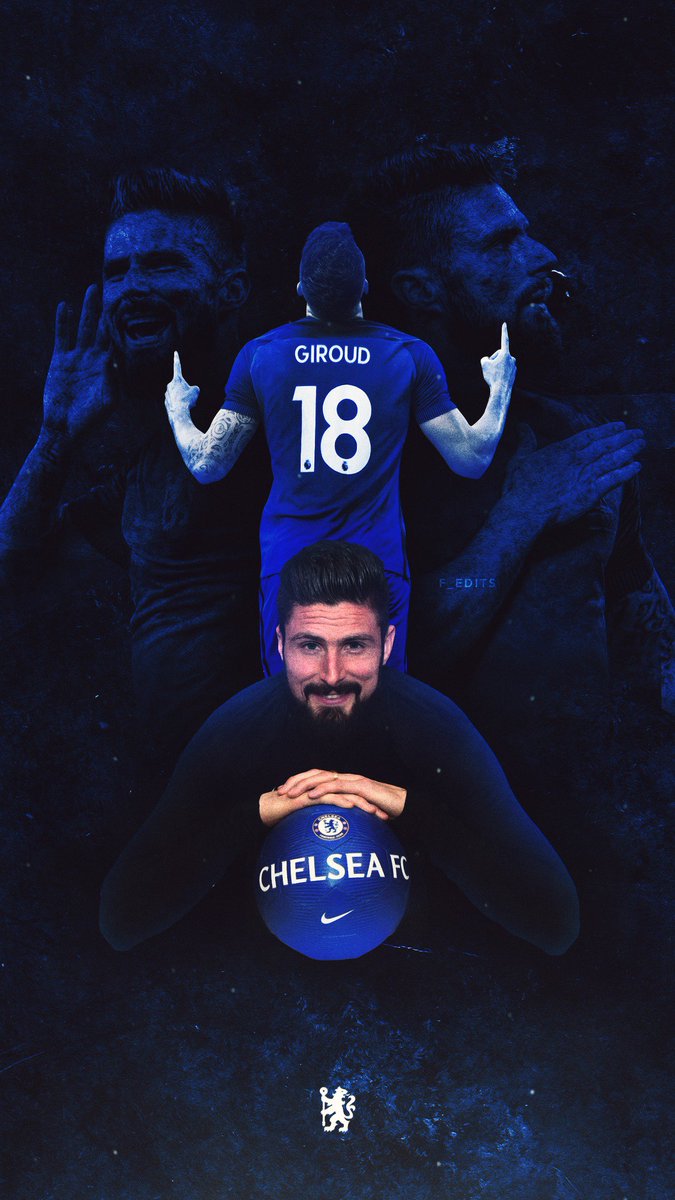 Olivier Giroud Chelsea Wallpapers - Olivier Giroud Wallpaper Chelsea , HD Wallpaper & Backgrounds