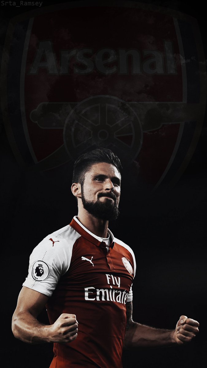 Olivier Giroud - Giroud Arsenal , HD Wallpaper & Backgrounds