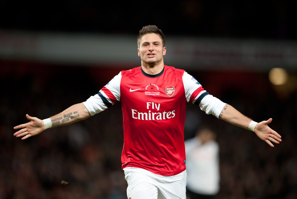 Olivier Giroud Arsenal - Arsenal , HD Wallpaper & Backgrounds