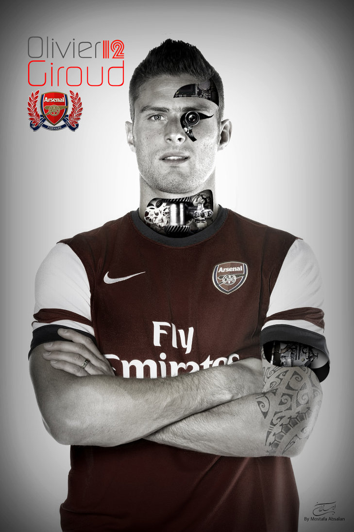 Olivier Giroud Wallpaper - Arsenal F.c. , HD Wallpaper & Backgrounds