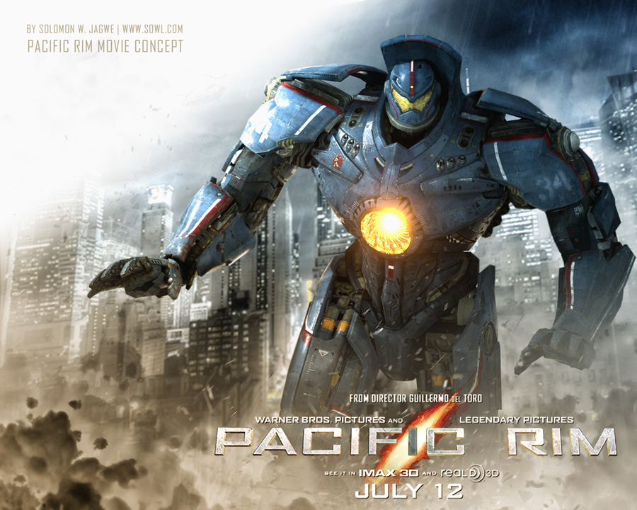 Gypsy Danger Pacific Rim Solomon W Jagwe - Pacific Gipsy Danger Rim Posters , HD Wallpaper & Backgrounds