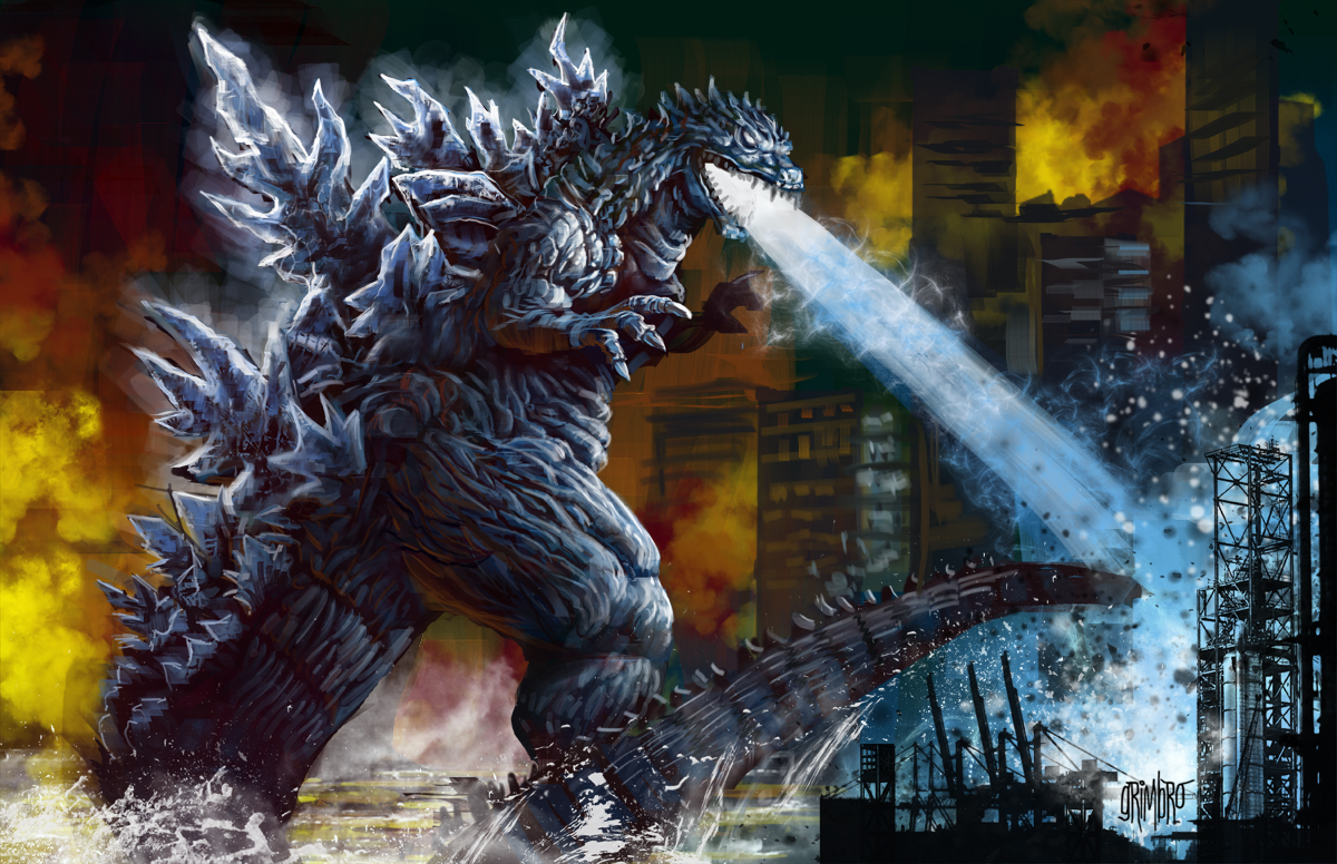 Godzilla Wallpapers For Desktop - Godzilla Cool , HD Wallpaper & Backgrounds