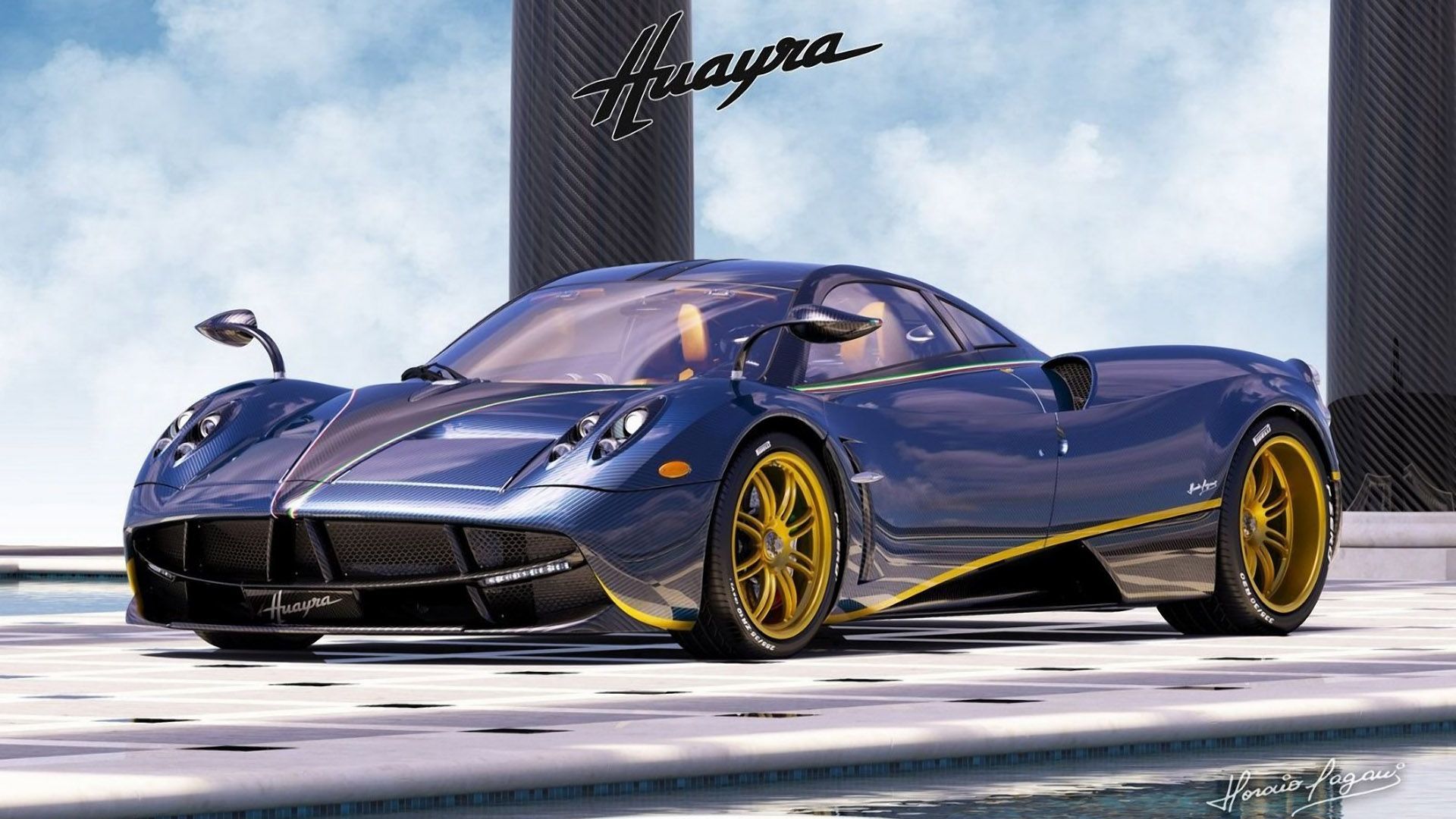 Pagani Huayra Wallpaper For Pc Free 55304 Full Hd Wallpaper , HD Wallpaper & Backgrounds