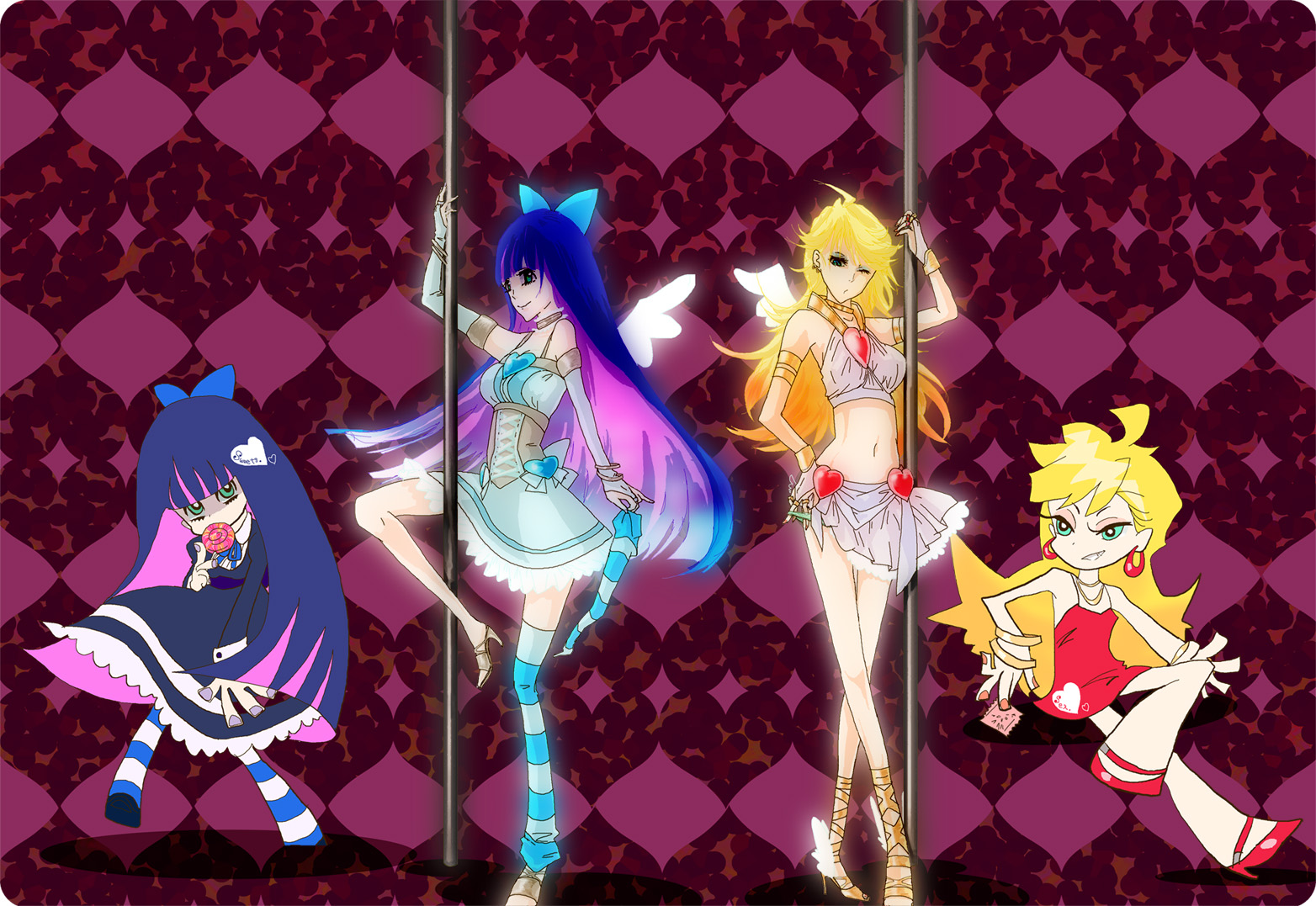 Panty And Stocking , HD Wallpaper & Backgrounds